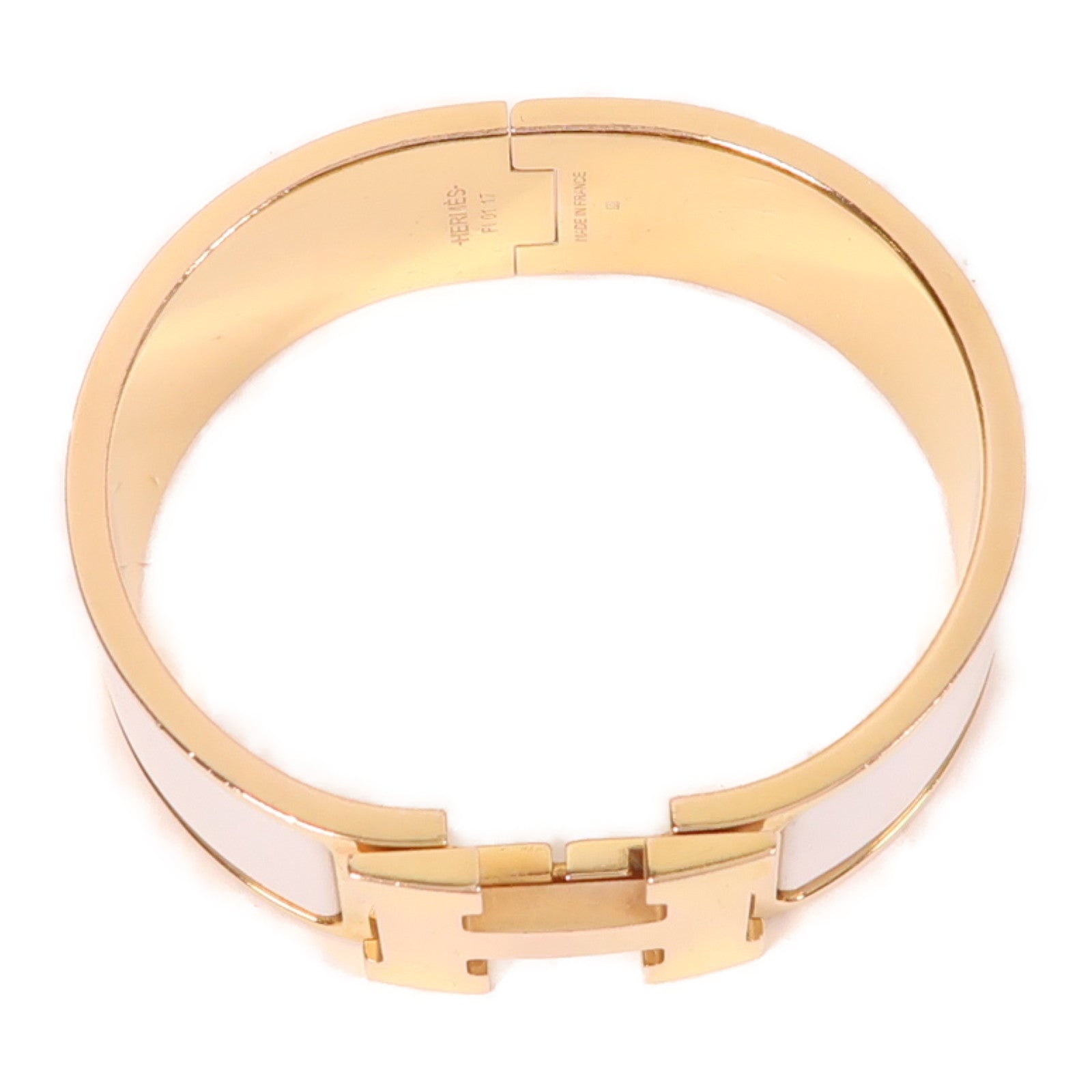 HERMES 金屬Clic Clac H手鐲