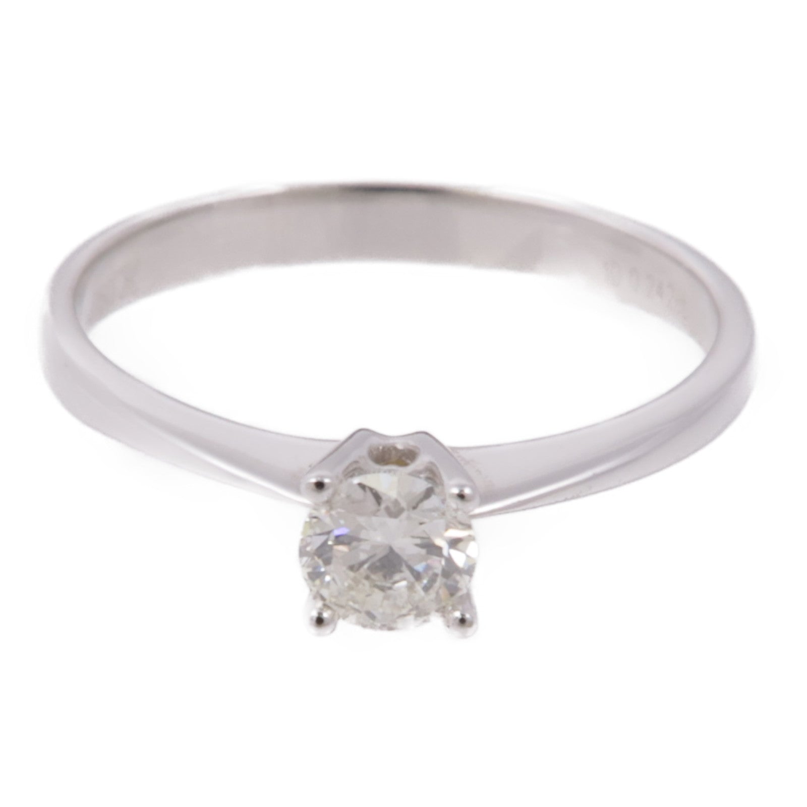 JEWELRY 【激減優惠】18K白金Diamond Ring鑽石戒指US#5.75