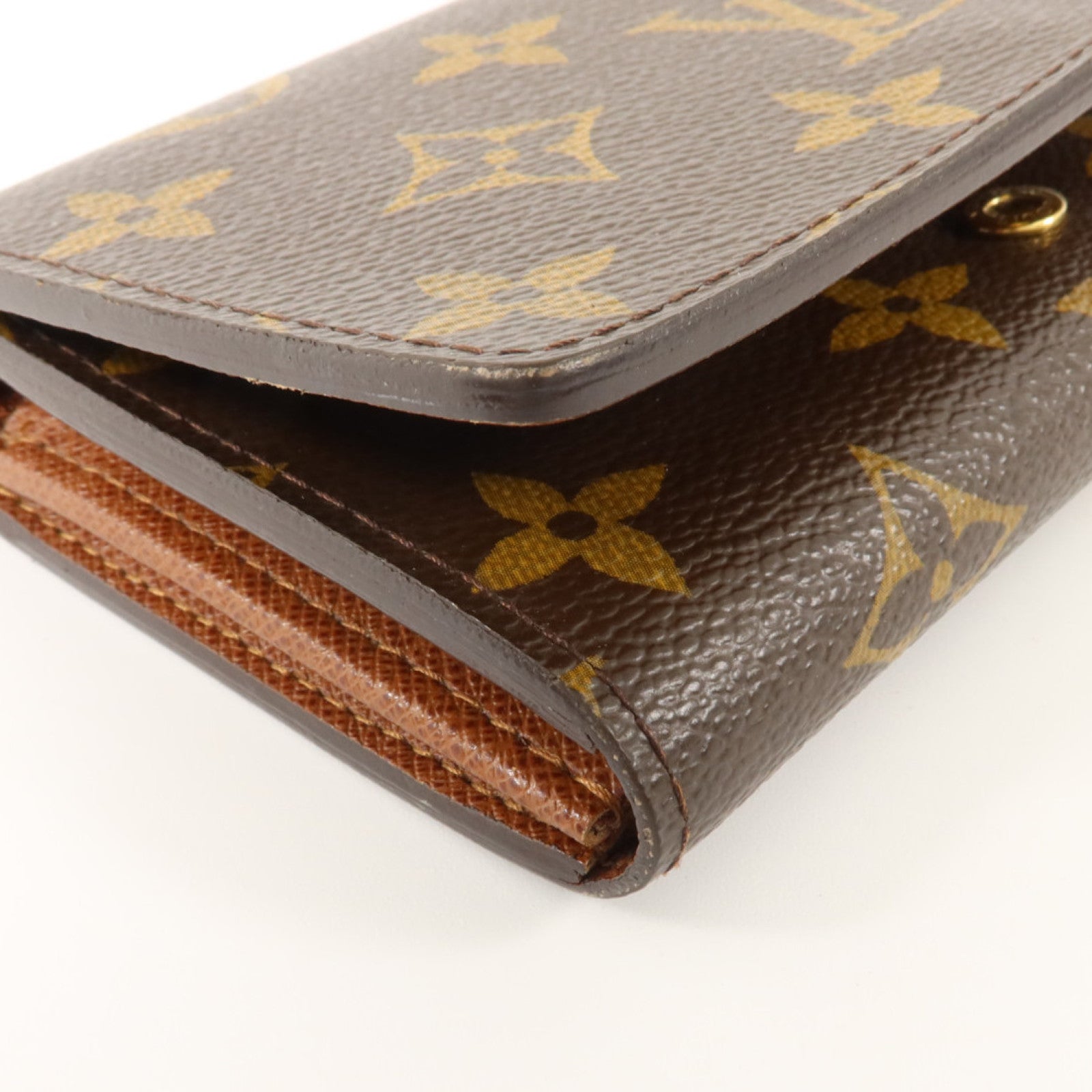 LOUIS VUITTON Monogram Bifold Wallet金扣錢包