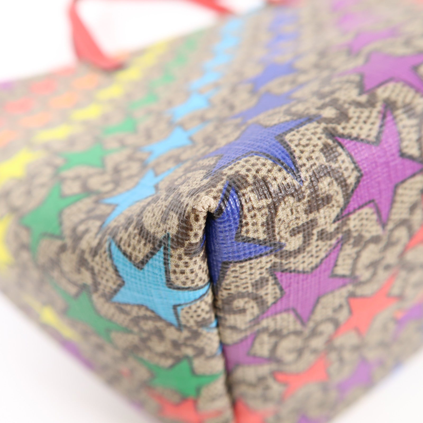 GUCCI 塗層帆布Children's GG Tote手挽袋啡色/彩色