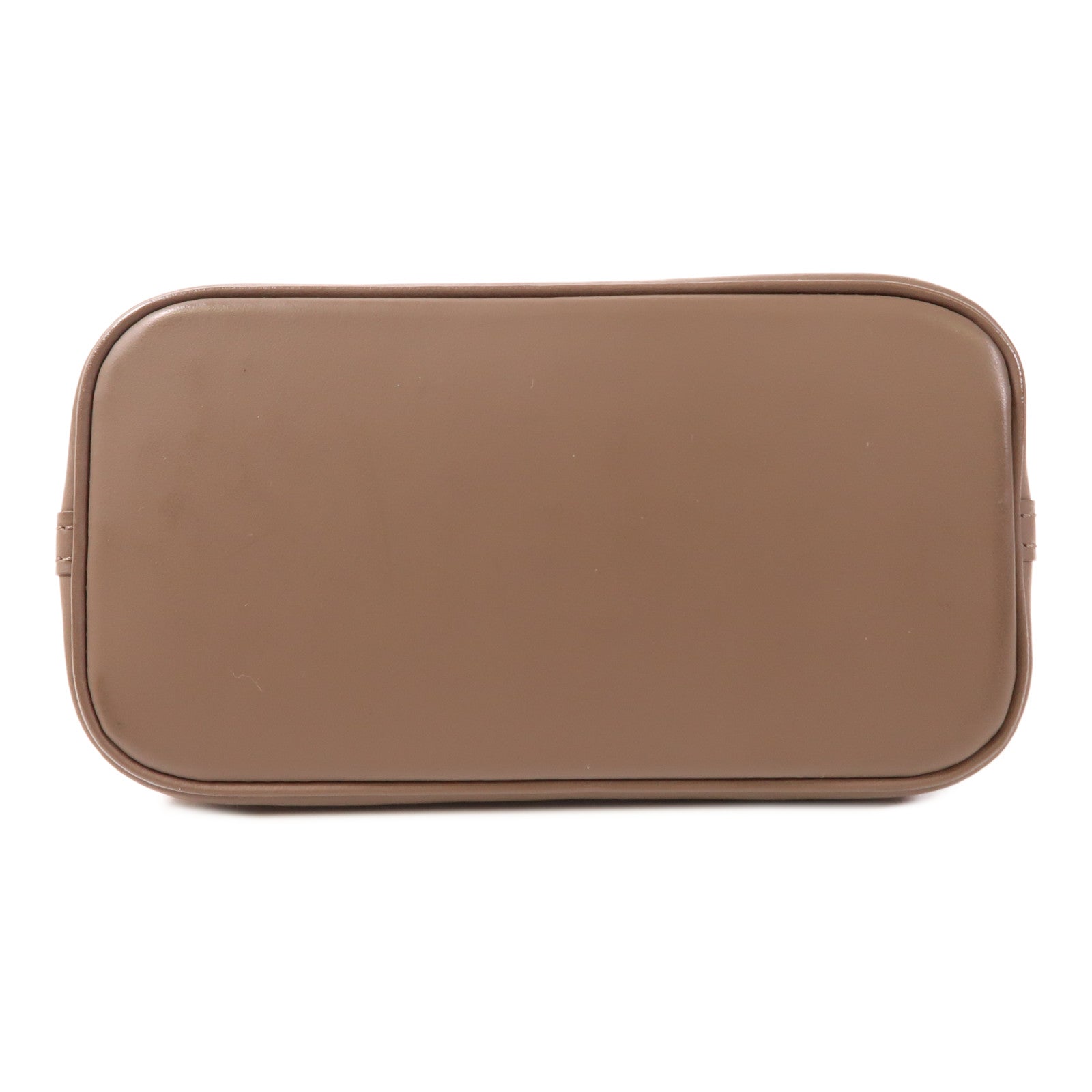 LOUIS VUITTON Monogram Satin Little Alma銀扣手挽袋