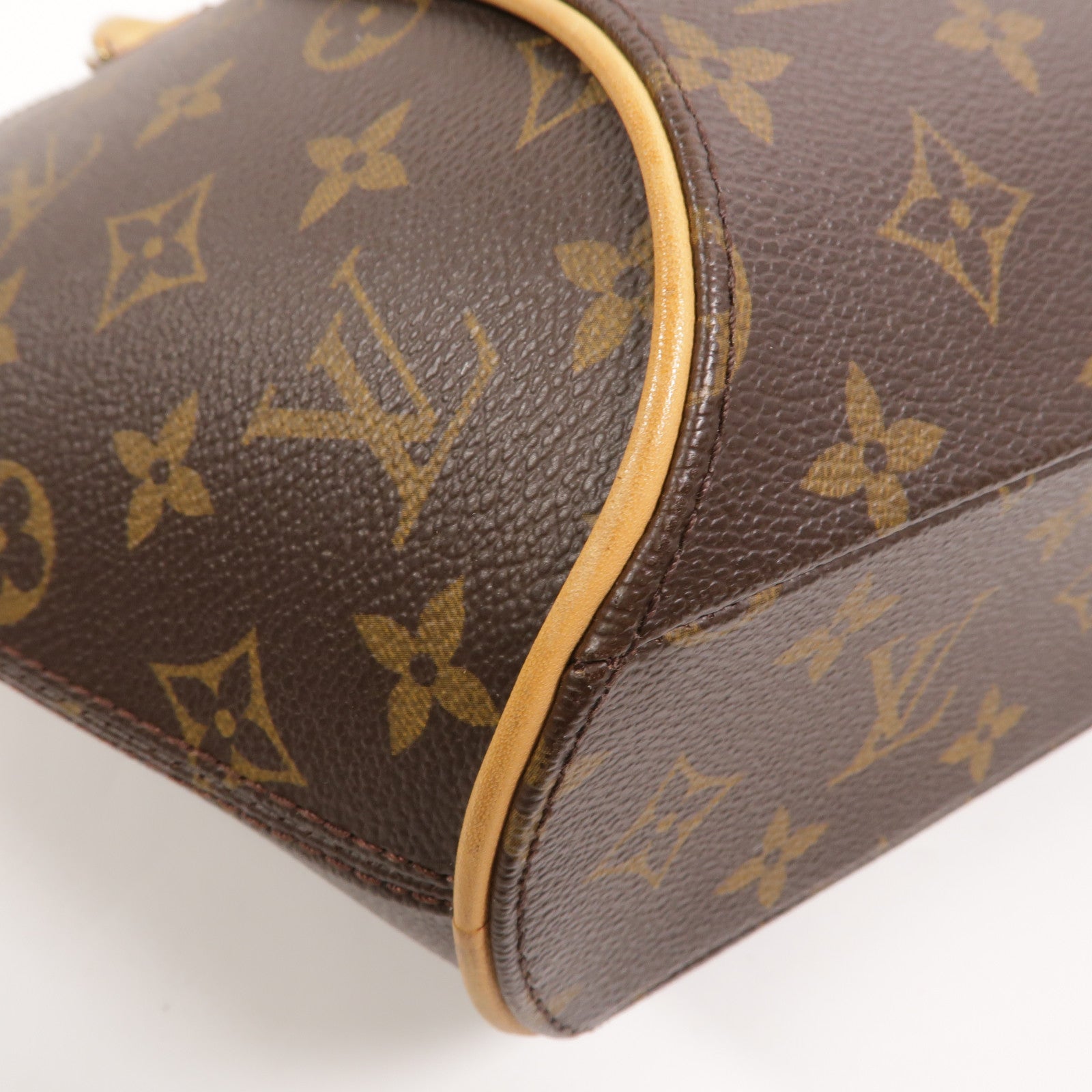 LOUIS VUITTON Monogram Ellipse MM金扣手挽袋