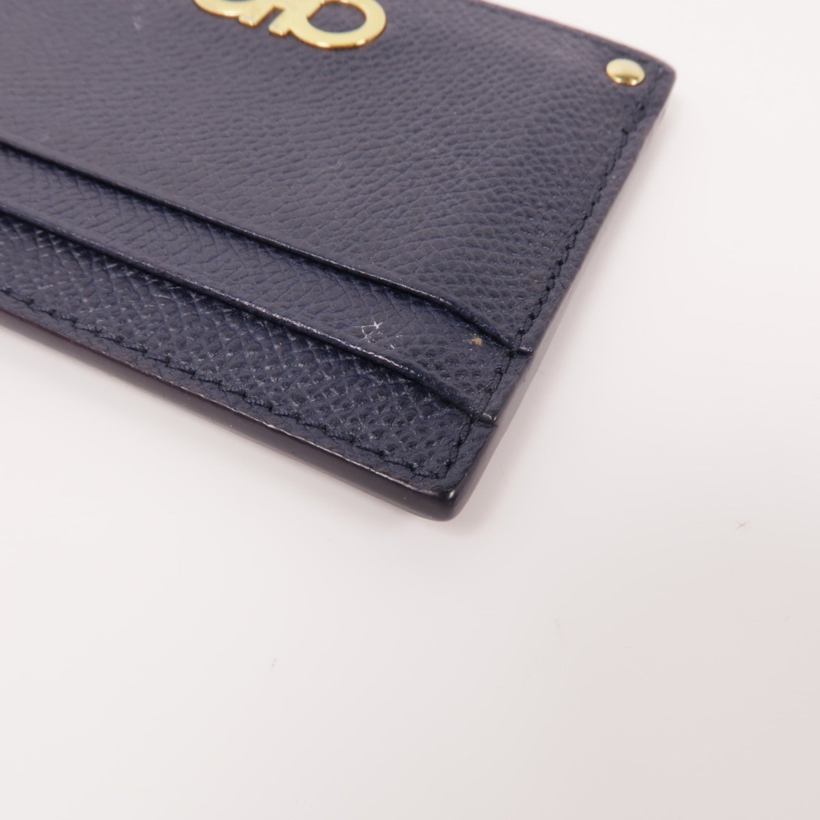 Salvatore Ferragamo 牛皮皮革Card Case金扣卡片套