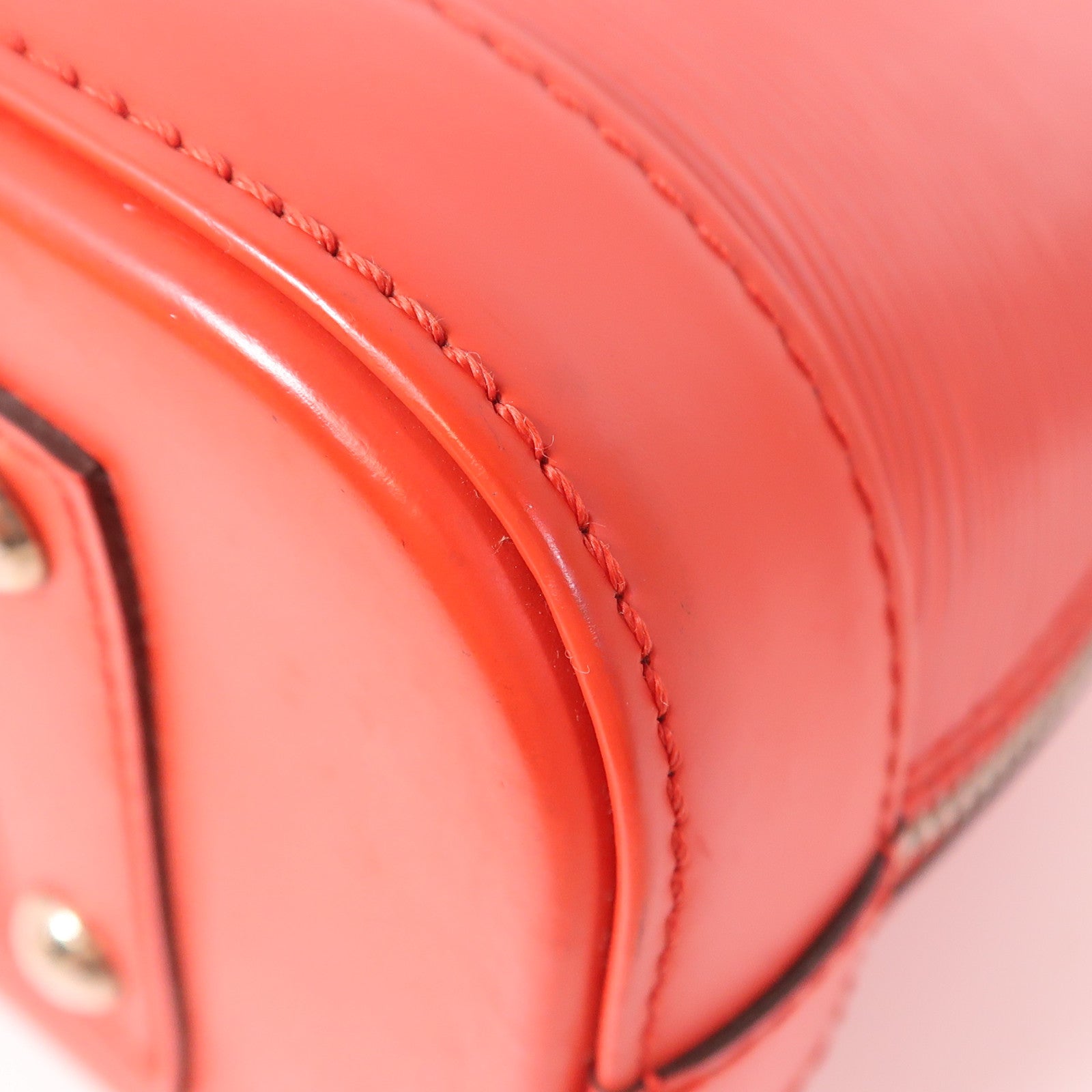 LOUIS VUITTON Epi Alma BB銀扣手挽肩背兩用袋