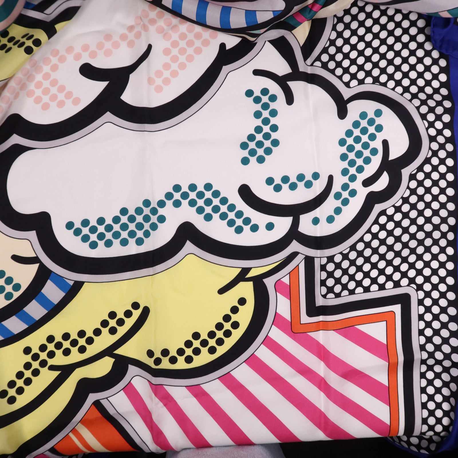 HERMES 絲質Scarf 140X140絲巾Multicolor