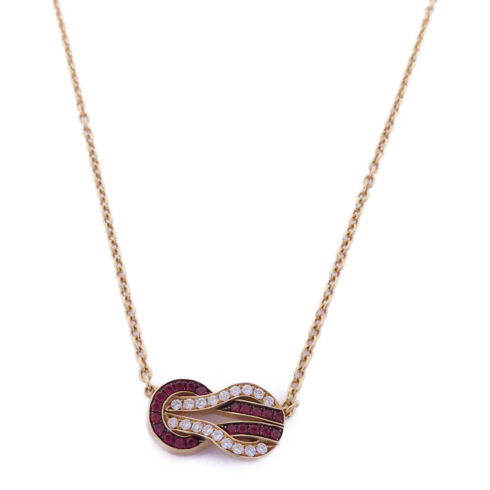 FRED 【激減優惠】18K玫瑰金/鑽石Gold Necklace with Diamond項鏈