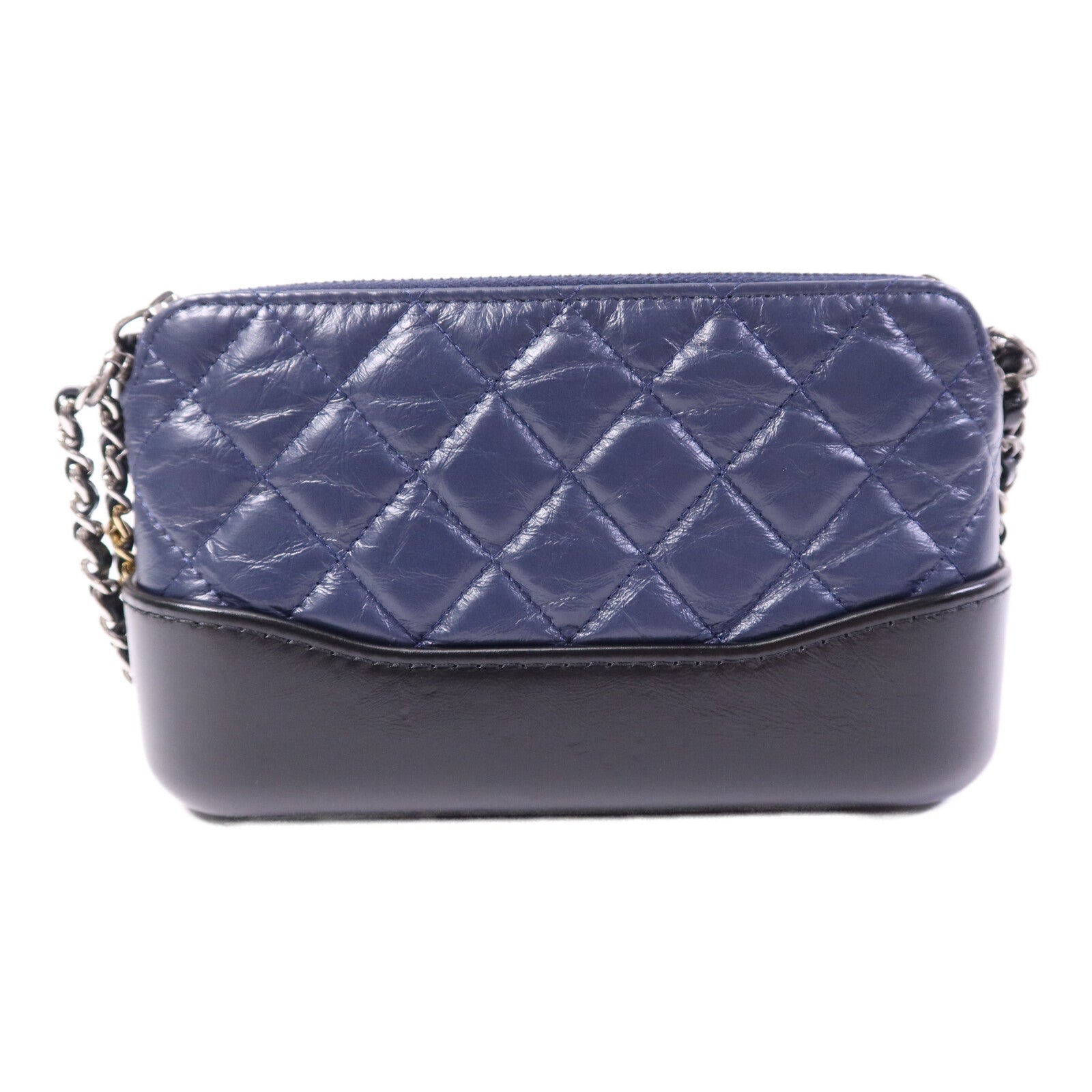 CHANEL 羊皮皮革Gabrielle Wallet On Chain鏈帶肩背袋