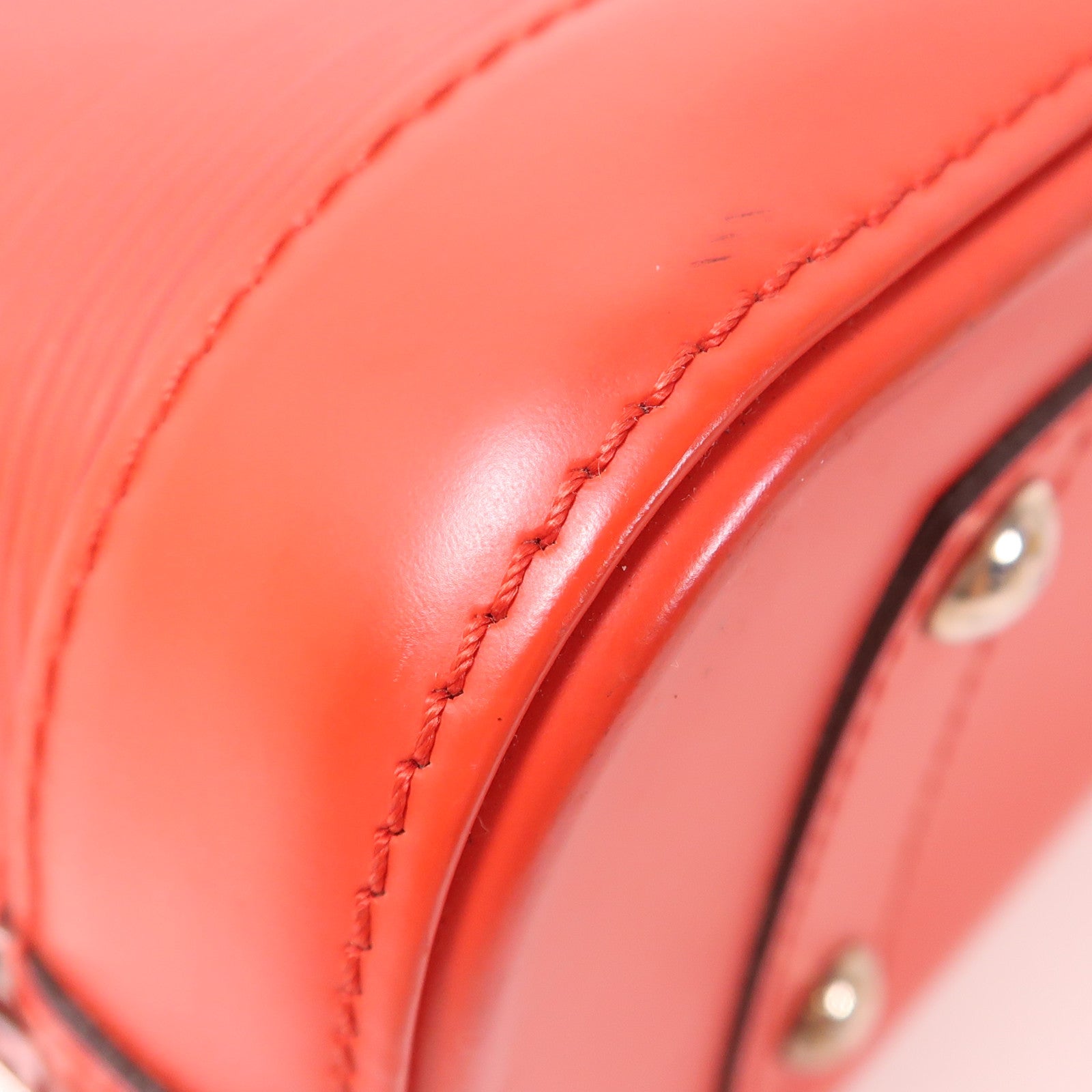 LOUIS VUITTON Epi Alma BB銀扣手挽肩背兩用袋