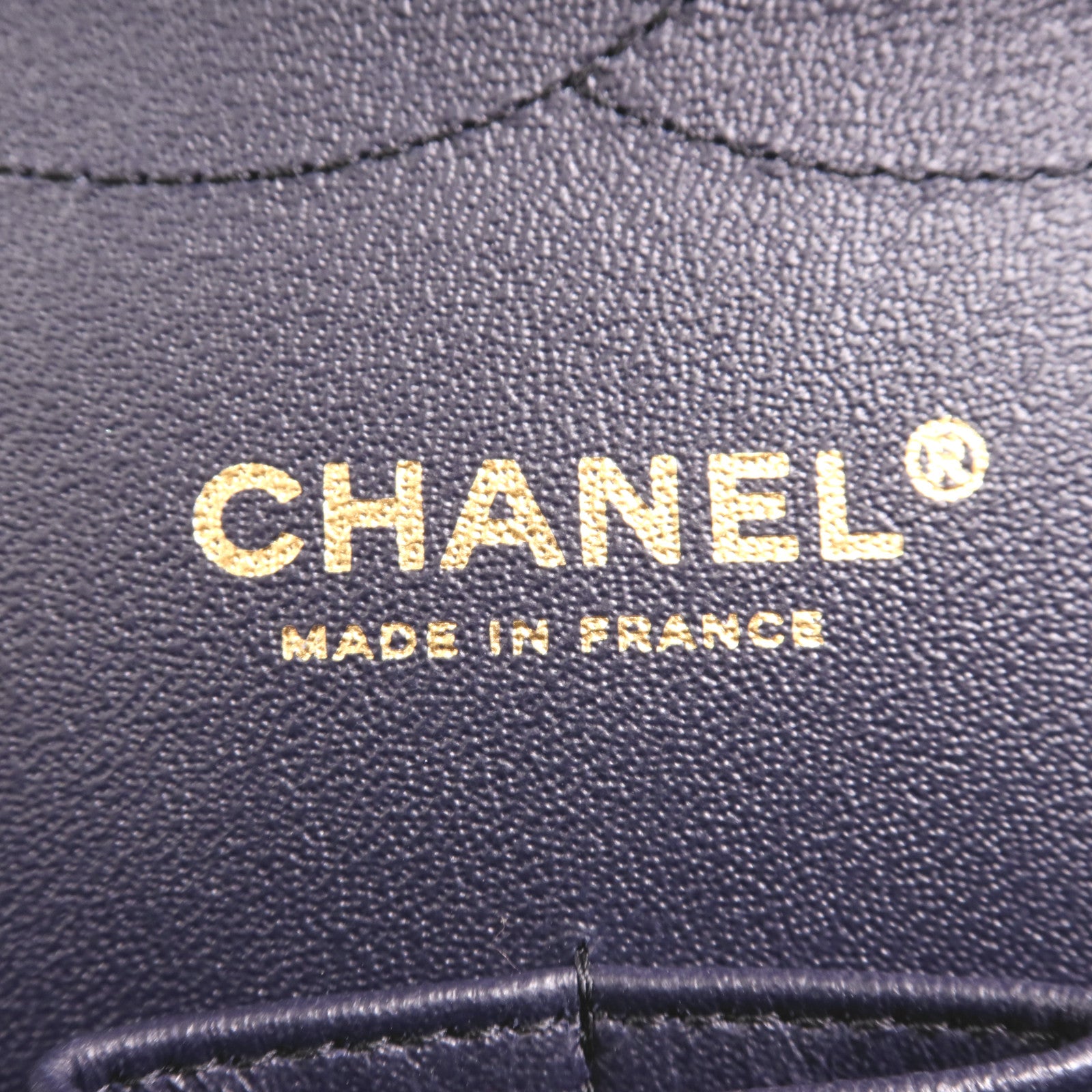 CHANEL 牛皮皮革Large Classic金扣鏈帶肩背袋