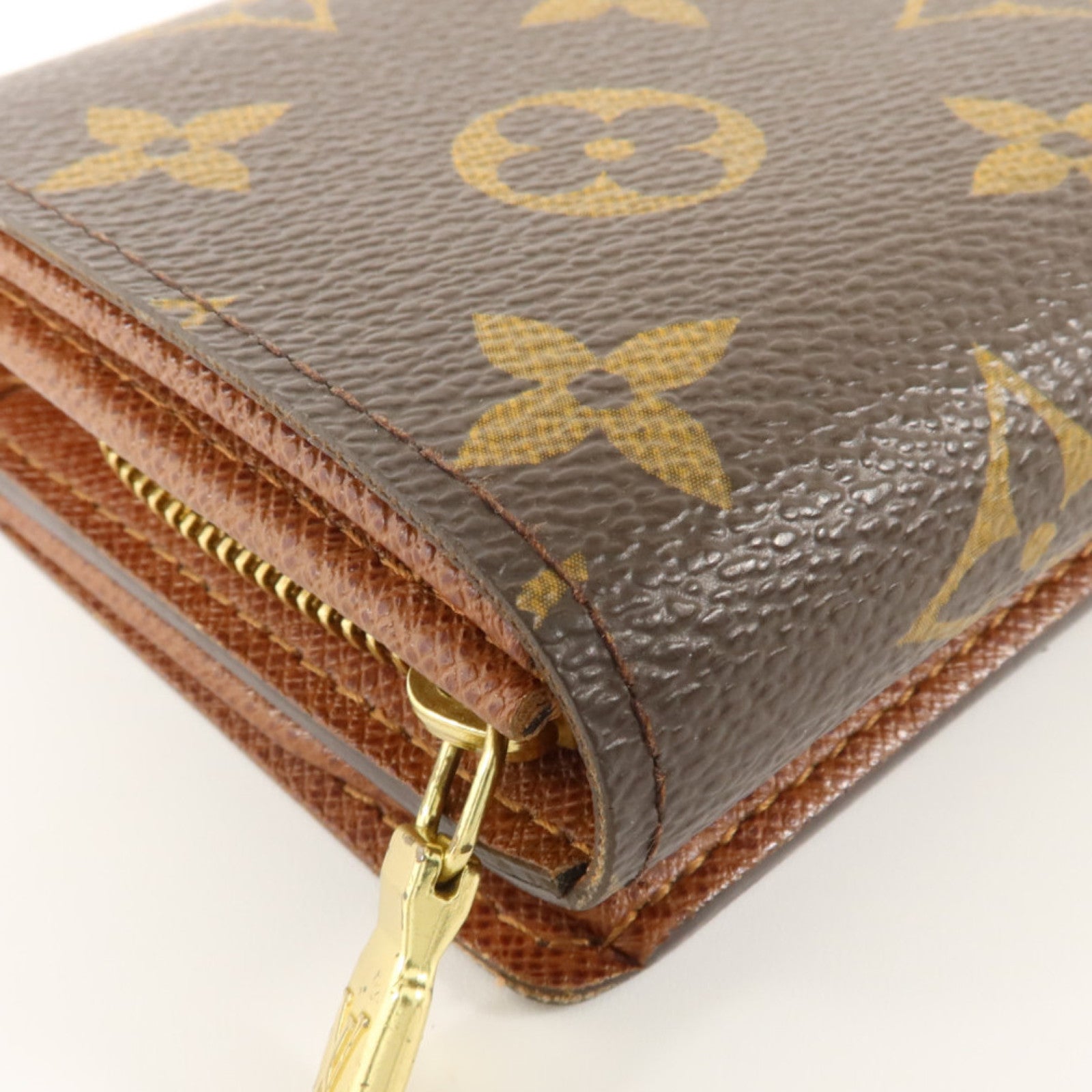 LOUIS VUITTON Monogram Bifold Wallet金扣錢包