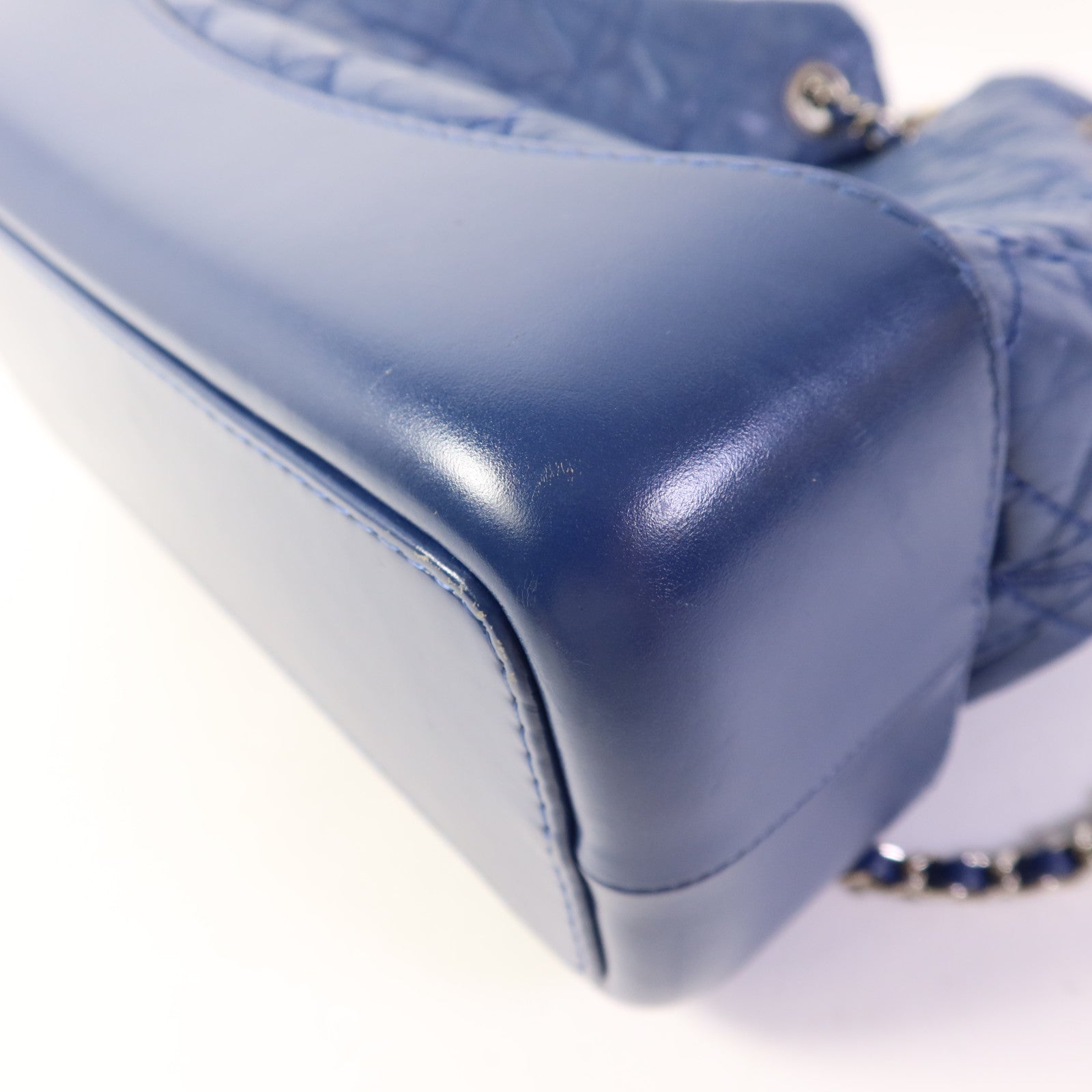 CHANEL 牛皮皮革Gabrielle Backpack銀扣背包