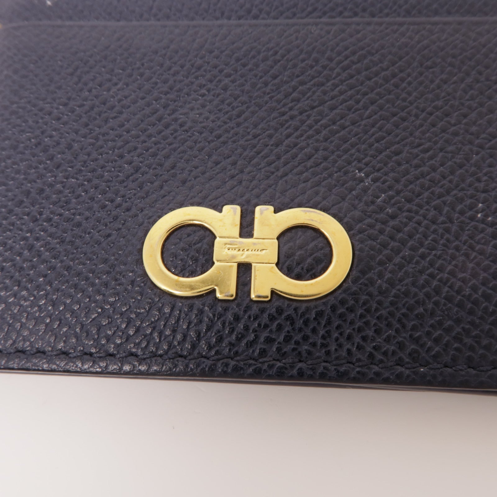 Salvatore Ferragamo 牛皮皮革Card Case金扣卡片套