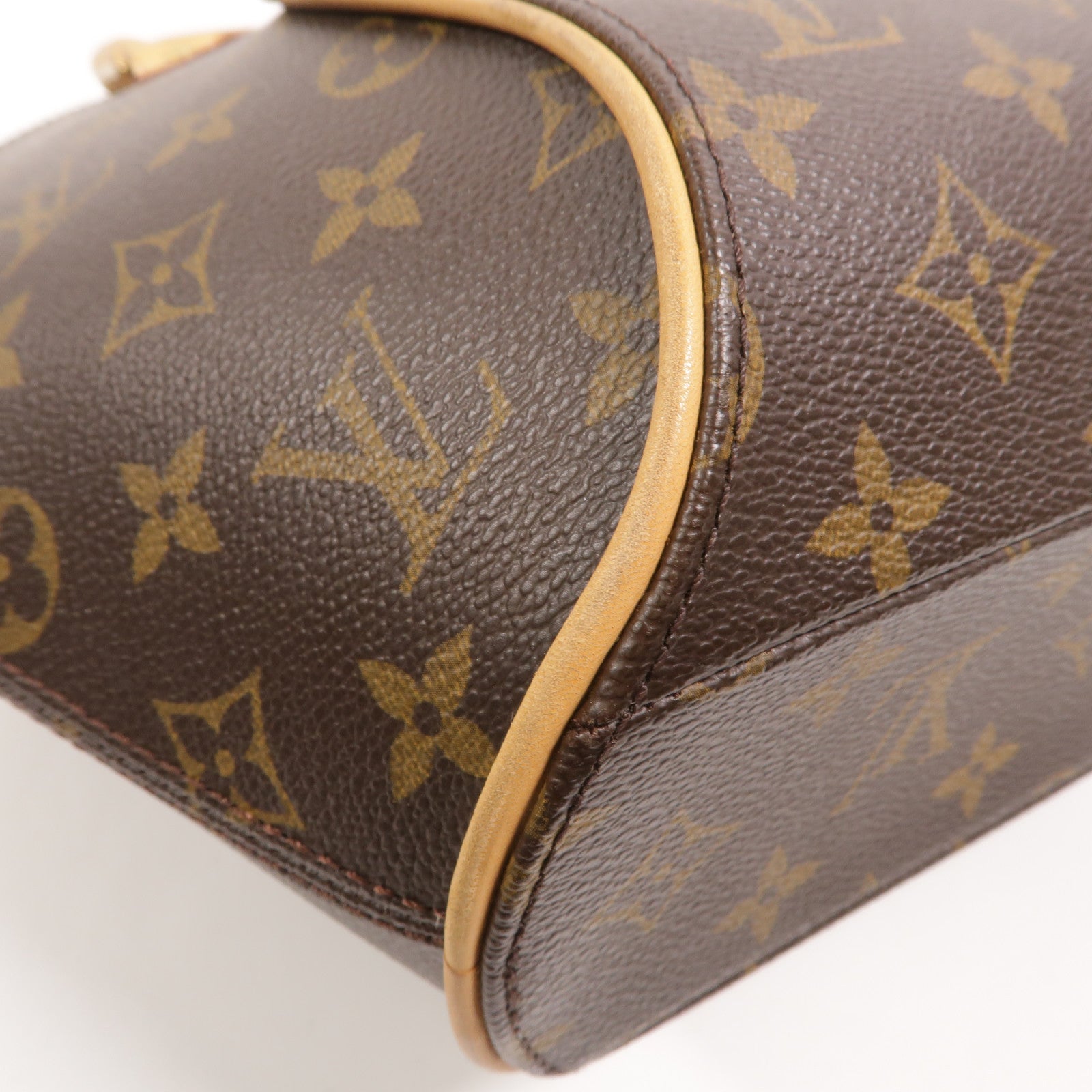LOUIS VUITTON Monogram Ellipse MM金扣手挽袋
