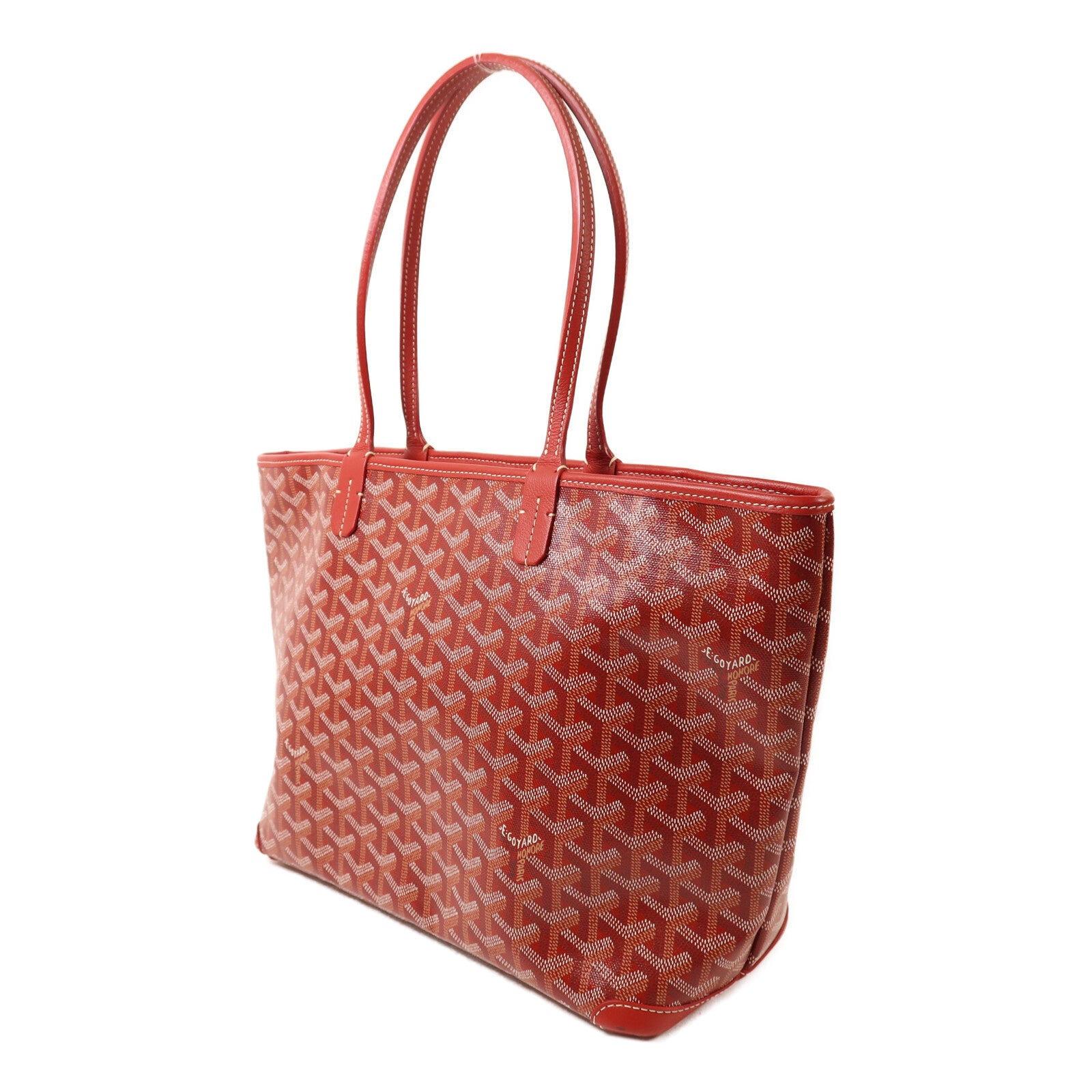 GOYARD 塗層帆布Artois PM銀扣手挽袋