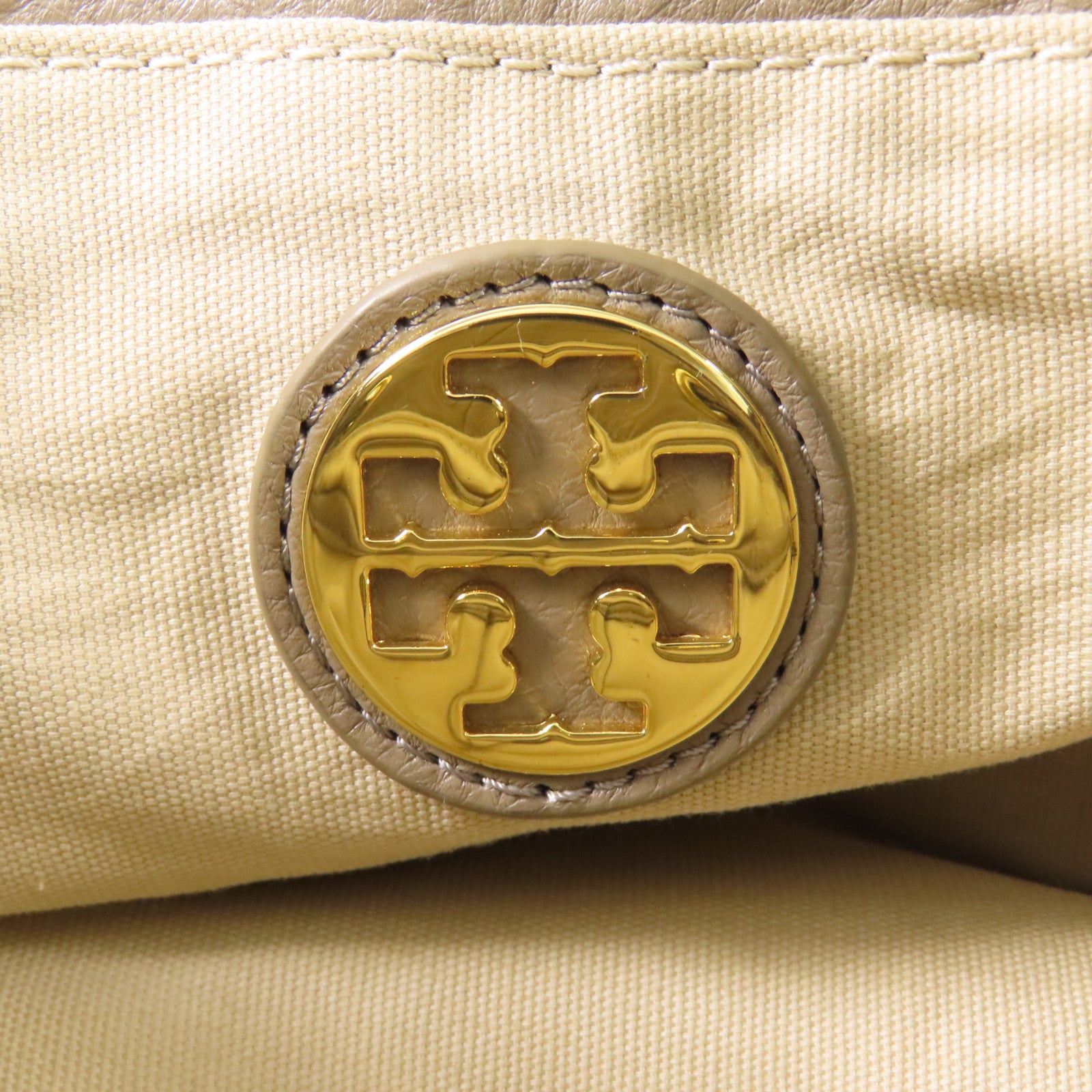 Tory Burch【激減優惠】 牛皮皮革Shoulder Bag金扣肩背袋