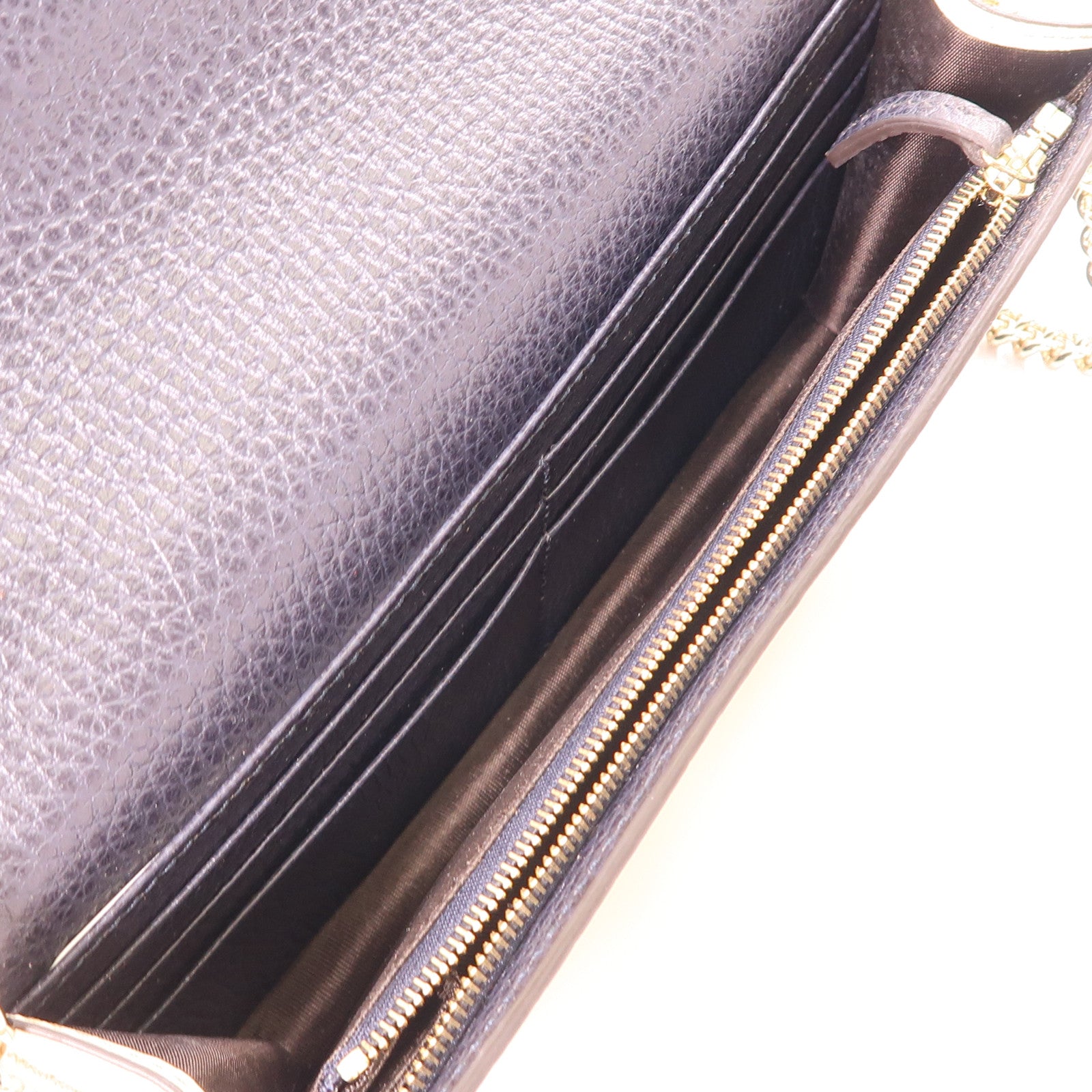 GUCCI 牛皮皮革Wallet On Chain金扣鏈帶肩背袋