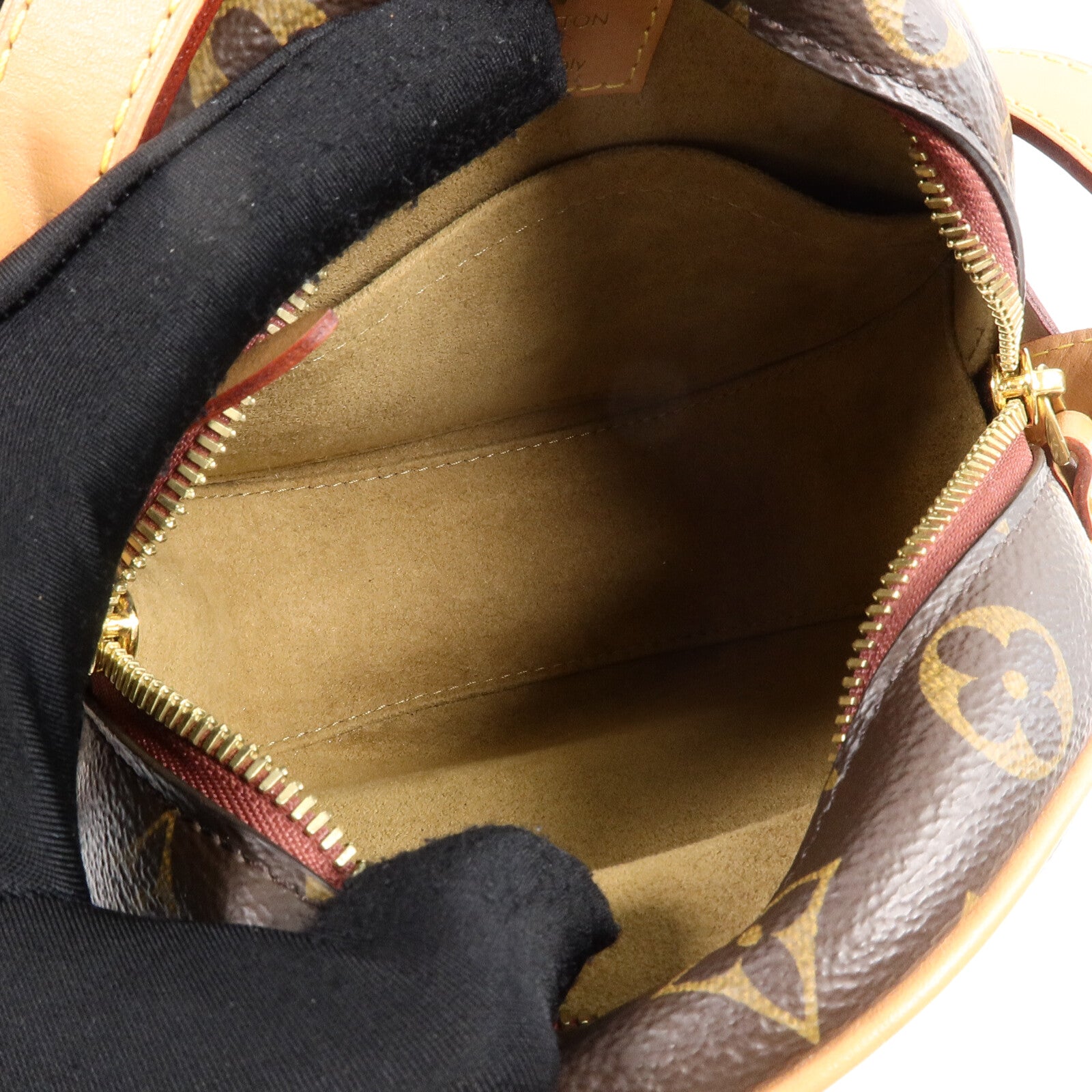 LOUIS VUITTON Monogram Boite Chapeau Souple PM金扣肩背袋