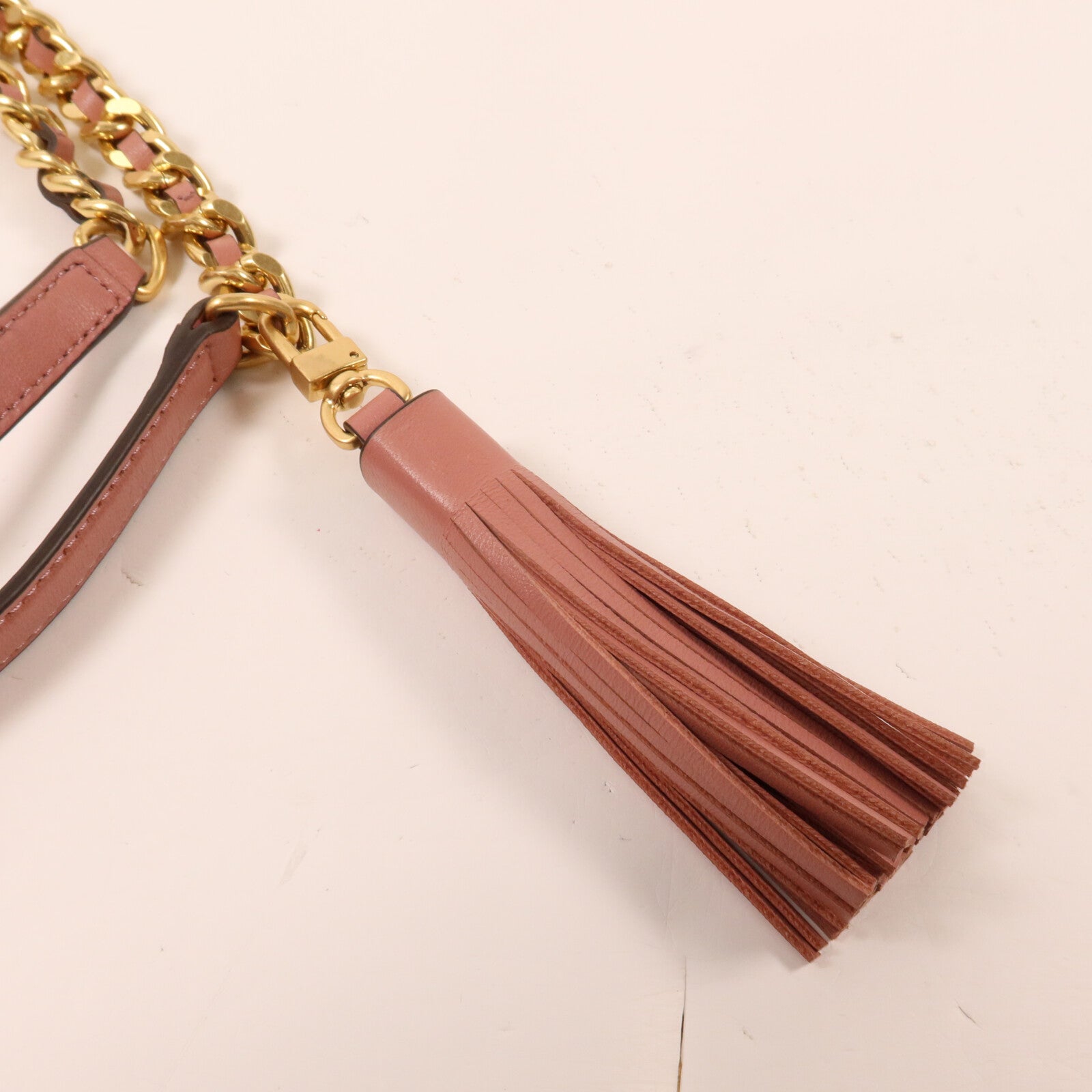 Tory Burch 牛皮皮革Fleming Convertible鏈帶肩背袋