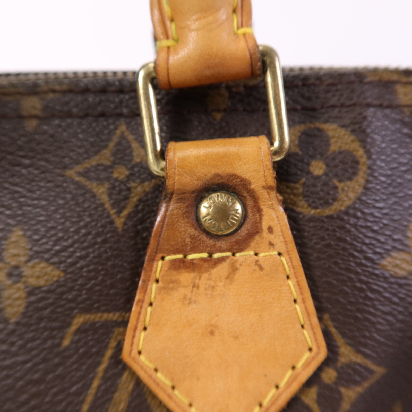 LOUIS VUITTON Monogram Speedy 25金扣手挽袋