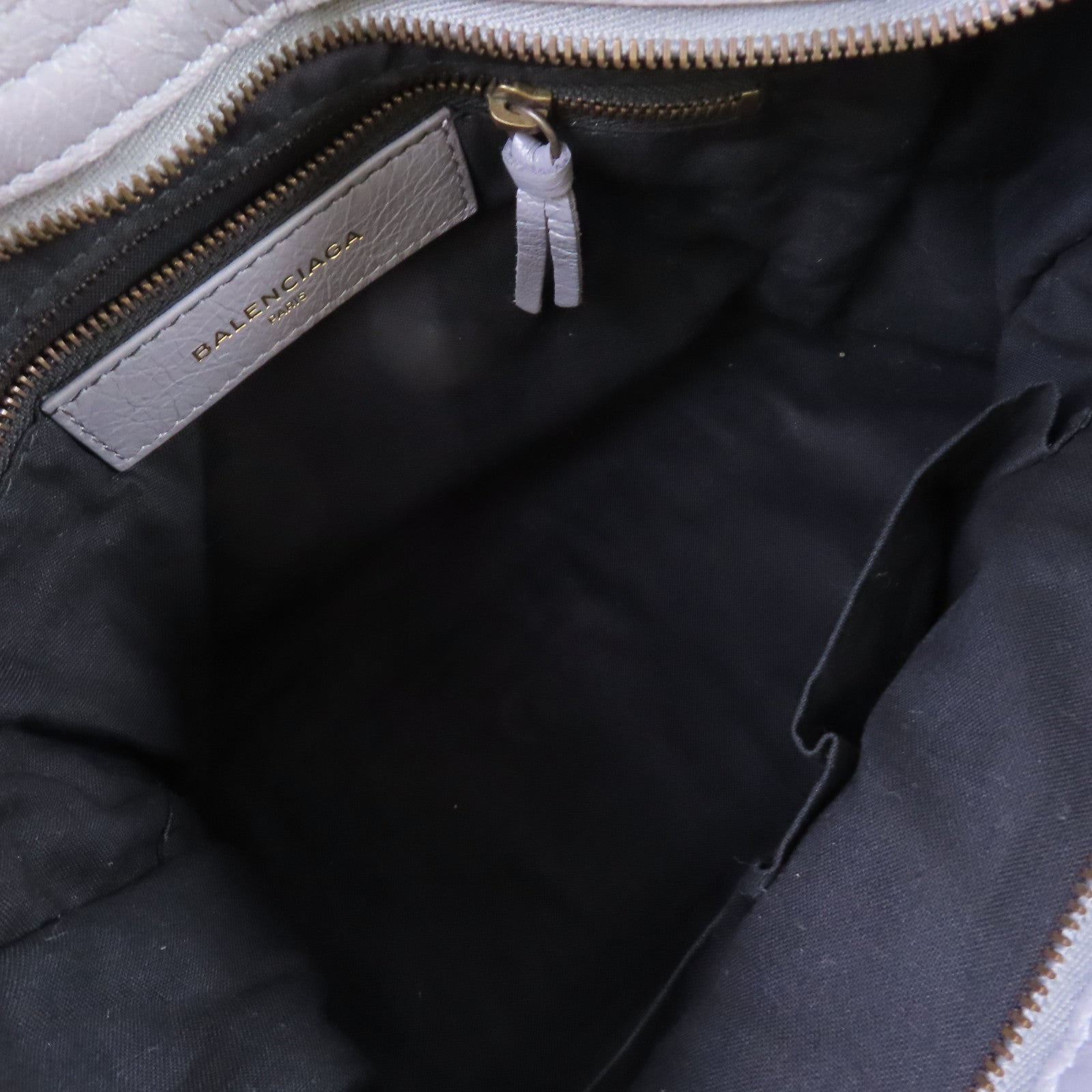 BALENCIAGA 羊皮皮革Mini City 2way Shoulder Bag手挽肩背兩用袋灰色/彩色