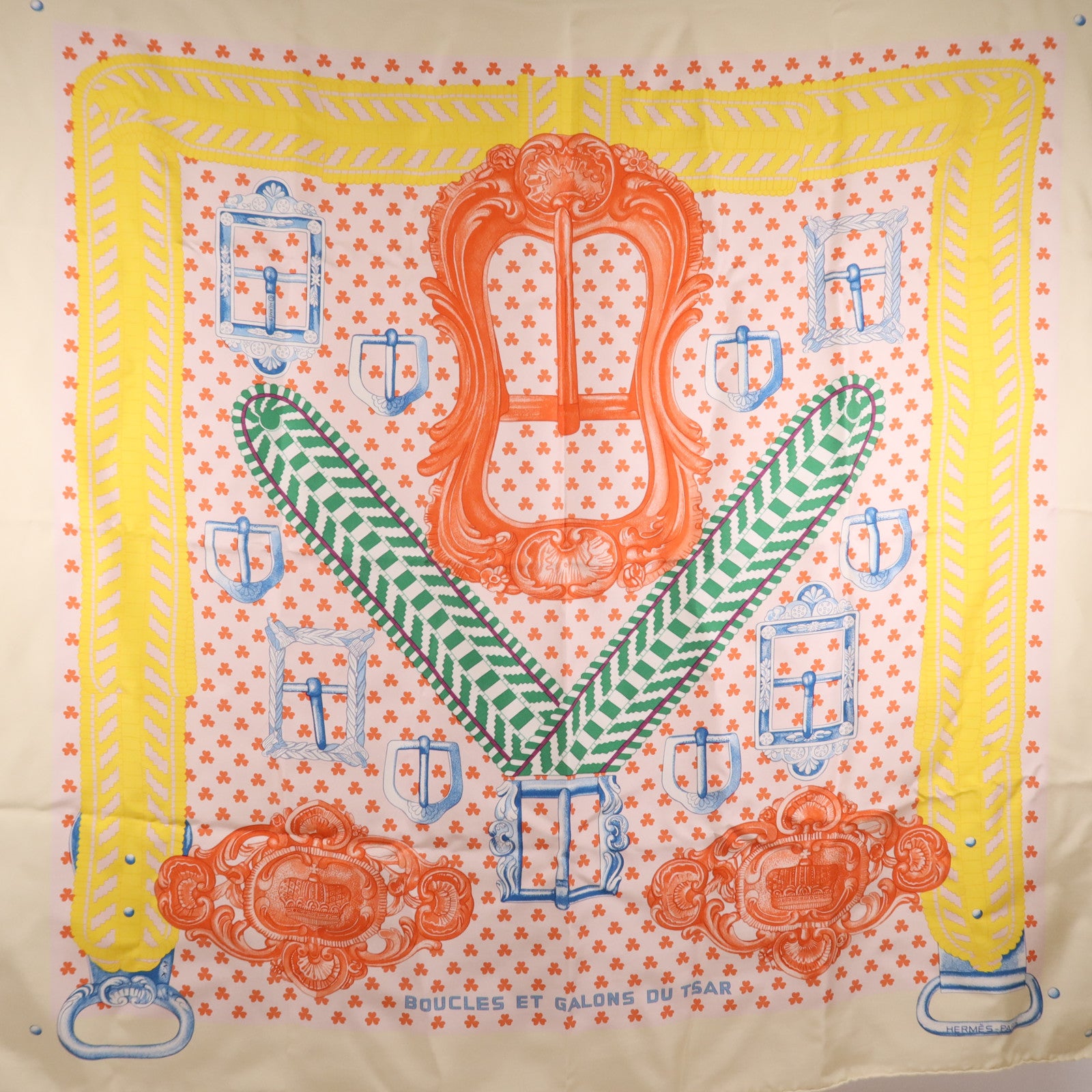 HERMES 【激減優惠】絲質Scarf 90X90絲巾
