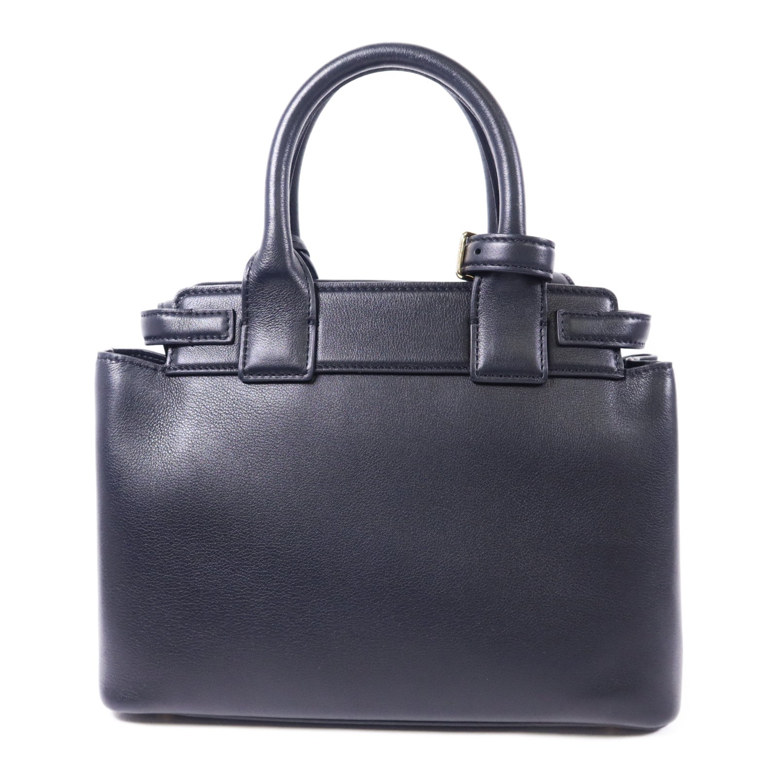 CELINE 牛皮皮革Teen Celine Conti Bag金扣手挽肩背兩用袋