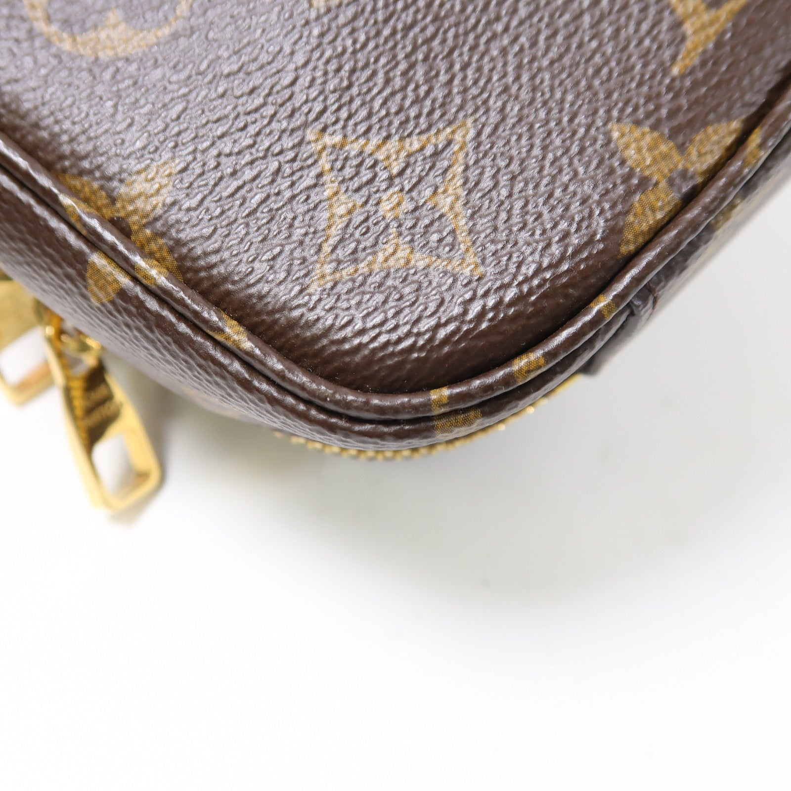 LOUIS VUITTON LV GHW Utility 2 Way Shoulder Bag Handbag M80446 Monogram Brown