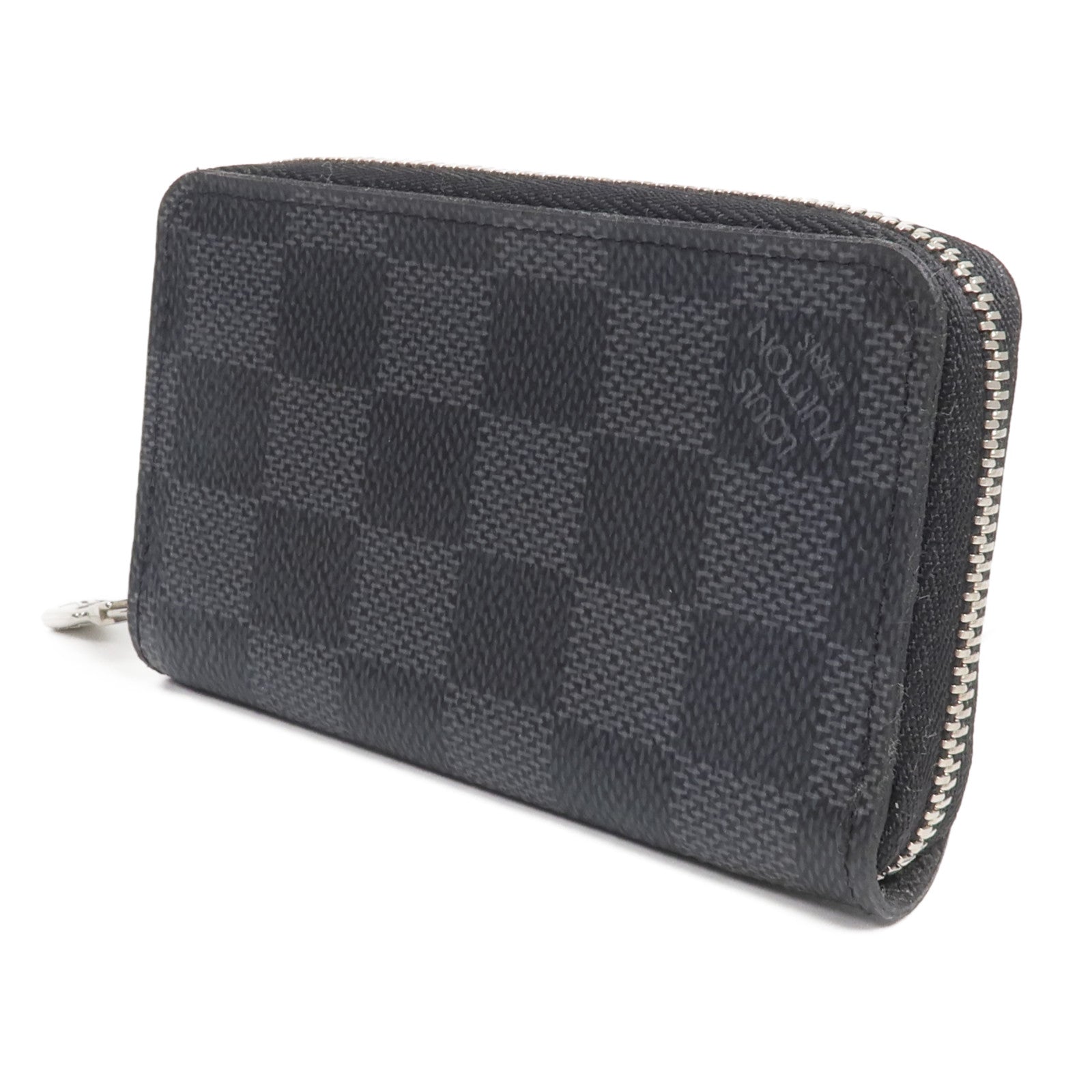 LOUIS VUITTON Damier Graphite Zippy Coin Purse零錢包