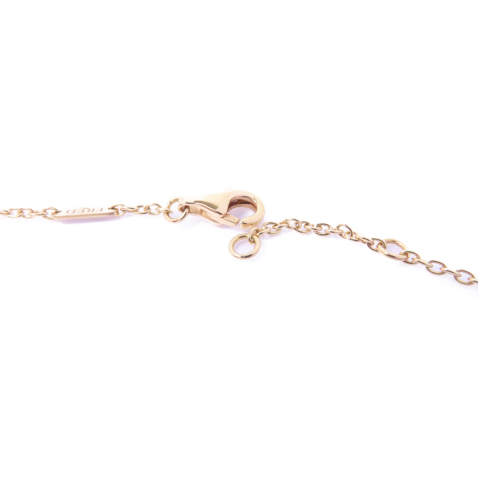 FRED 【激減優惠】18K玫瑰金/鑽石Gold Necklace with Diamond項鏈