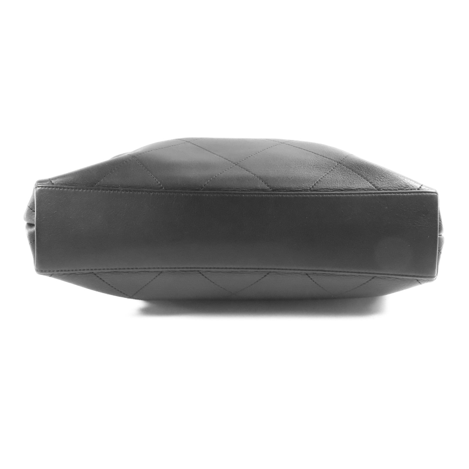 CHANEL 皮革Coco Mark金扣手挽肩背兩用袋