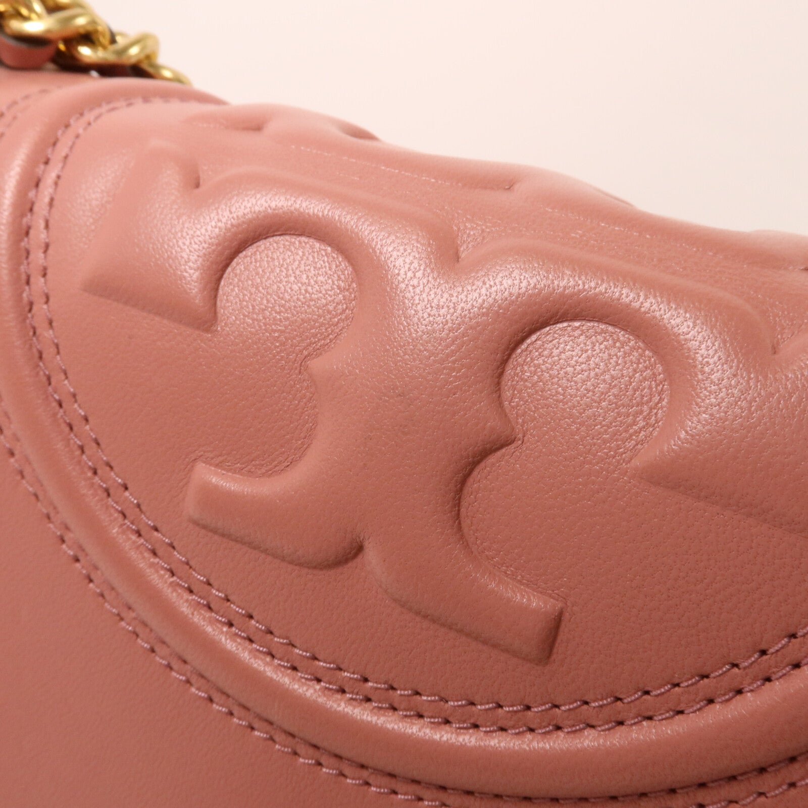 Tory Burch 牛皮皮革Fleming Convertible鏈帶肩背袋