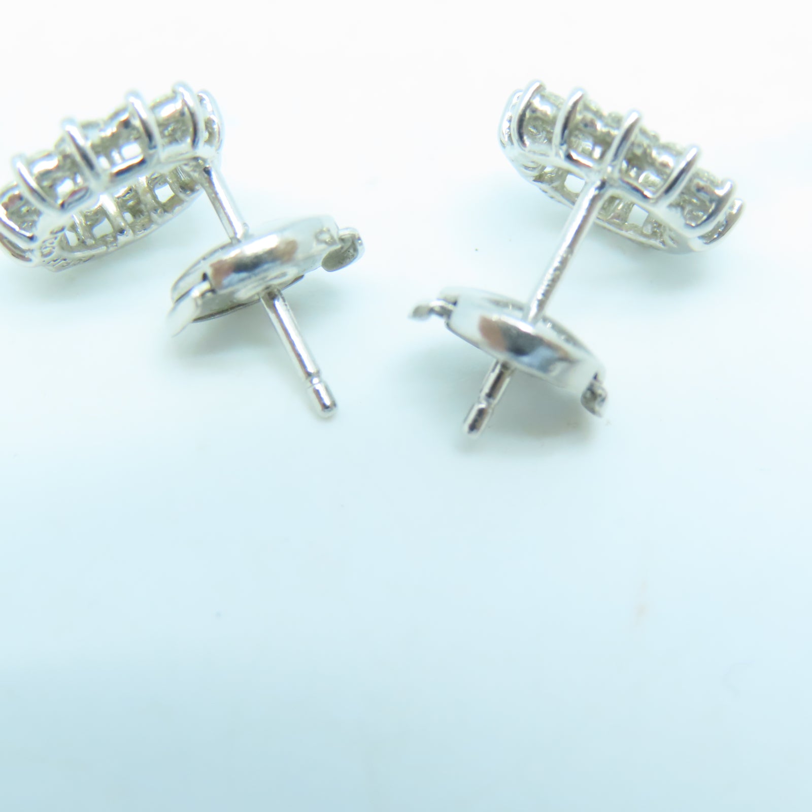 TIFFANY＆CO PT950铂金Open Circle Earrings钻石耳环