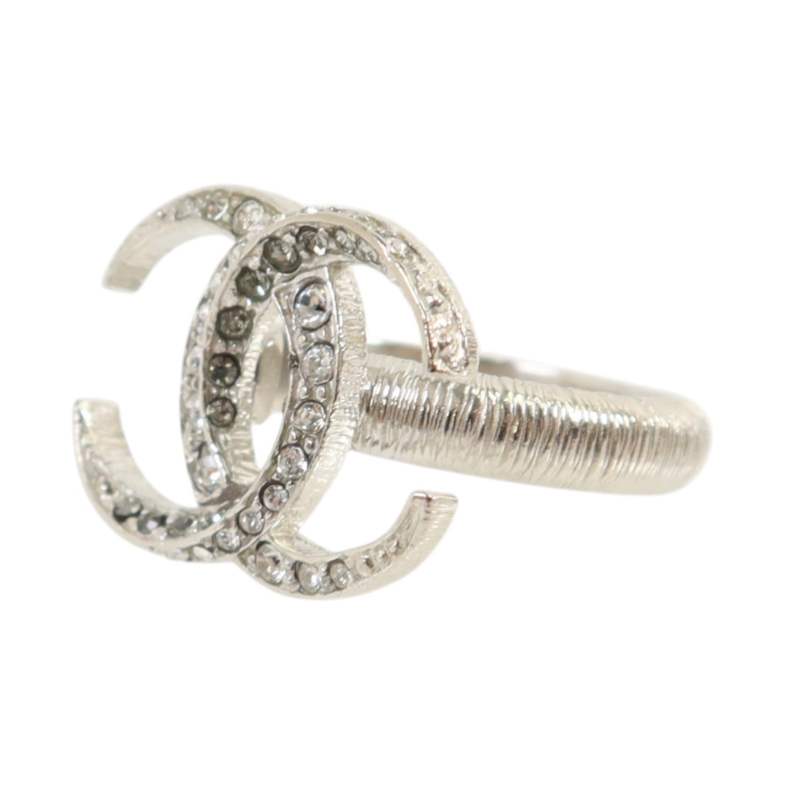 CHANEL 金屬Ring戒指US#7.5