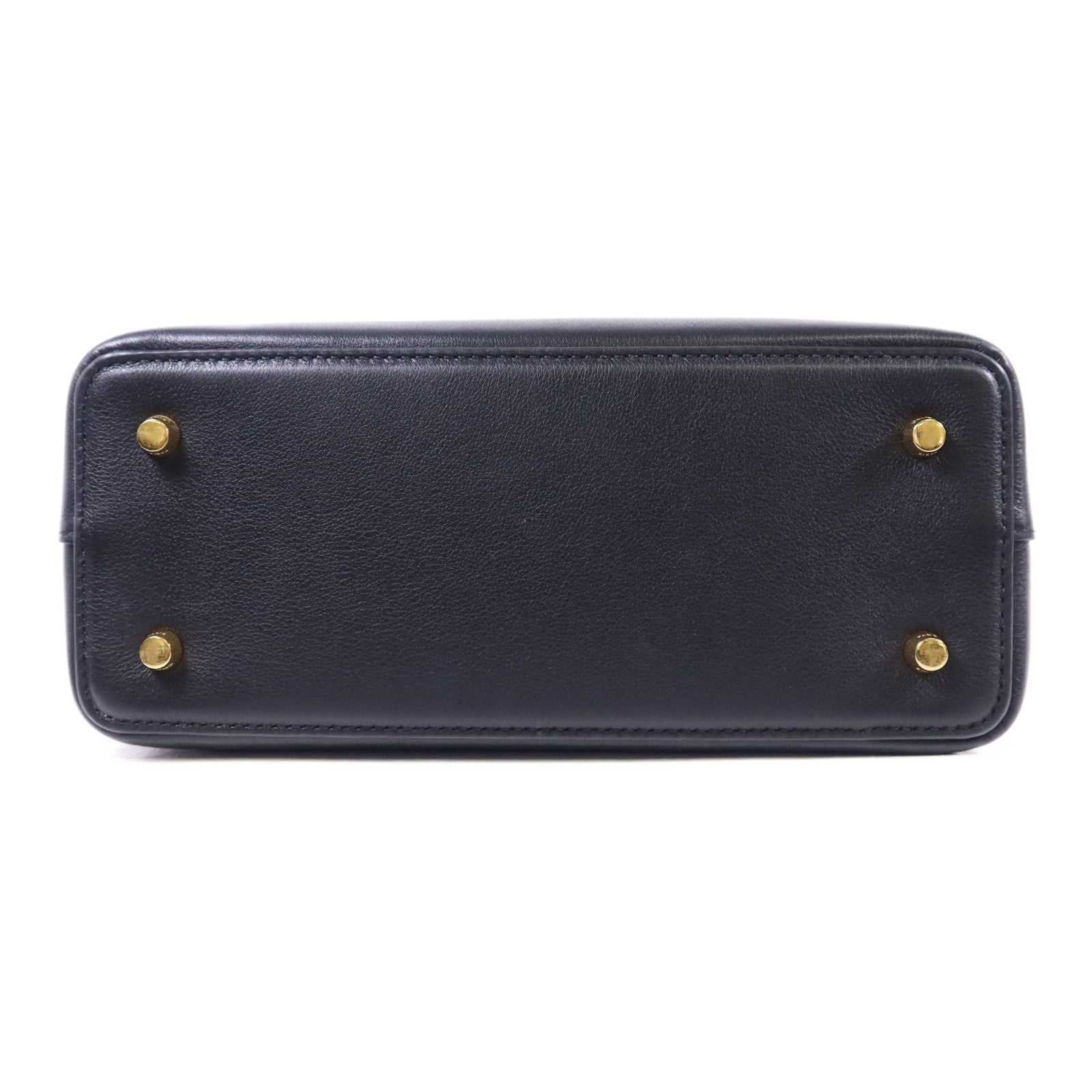 CELINE 牛皮皮革Teen Celine Conti Bag金扣手挽肩背兩用袋