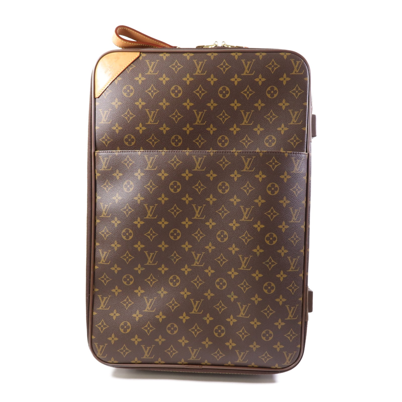 LOUIS VUITTON Monogram Pegase 60 Suitcase金扣行李箱