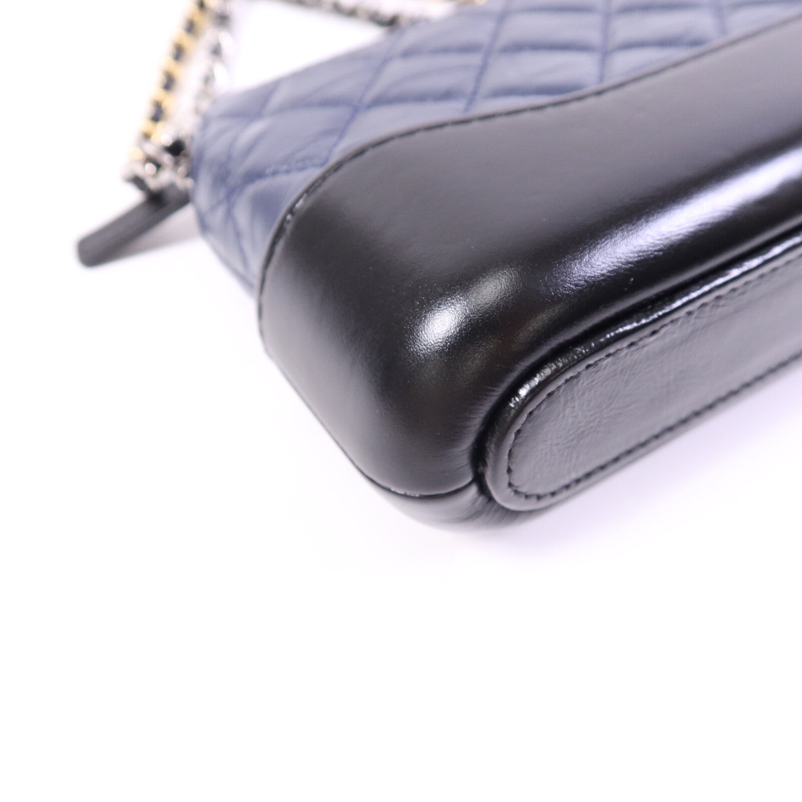 CHANEL 羊皮皮革Gabrielle Wallet On Chain鏈帶肩背袋