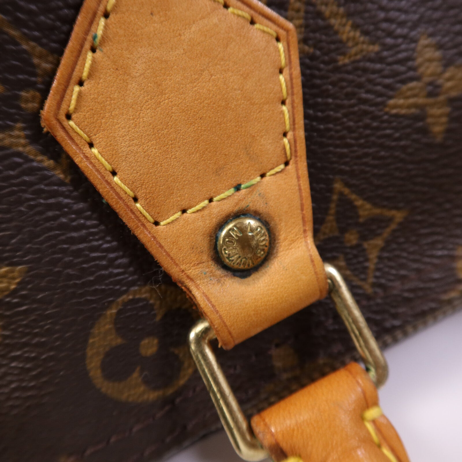 LOUIS VUITTON Monogram Speedy 25金扣手挽袋