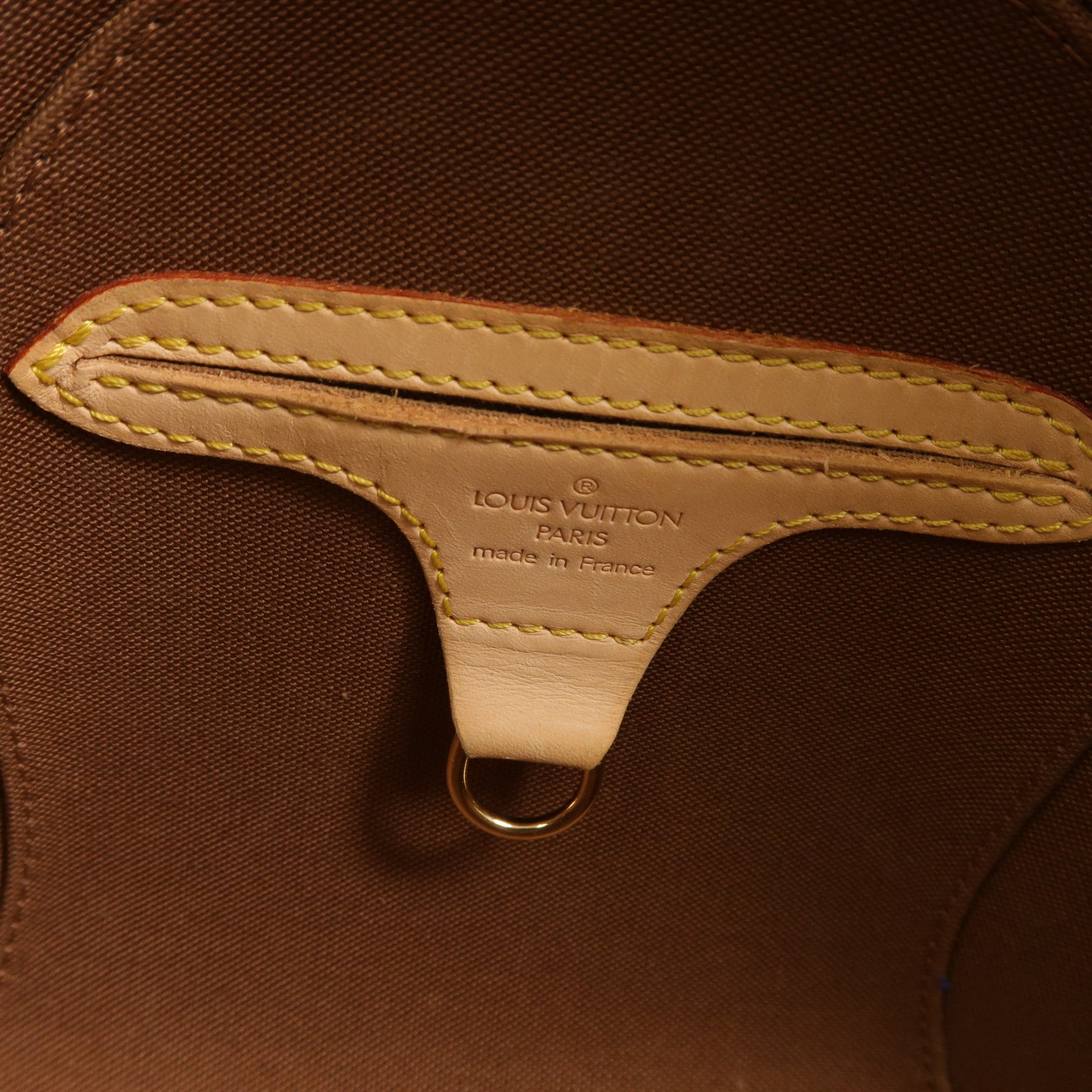 LOUIS VUITTON Monogram Ellipse MM金扣手挽袋