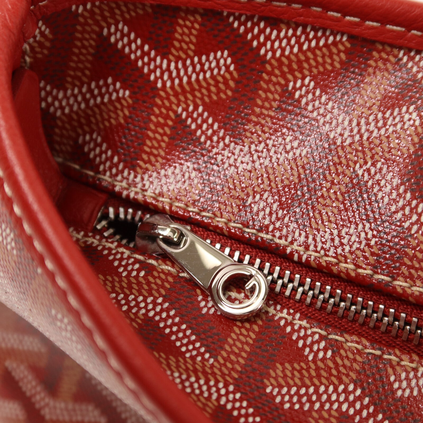 GOYARD 塗層帆布Artois PM銀扣手挽袋