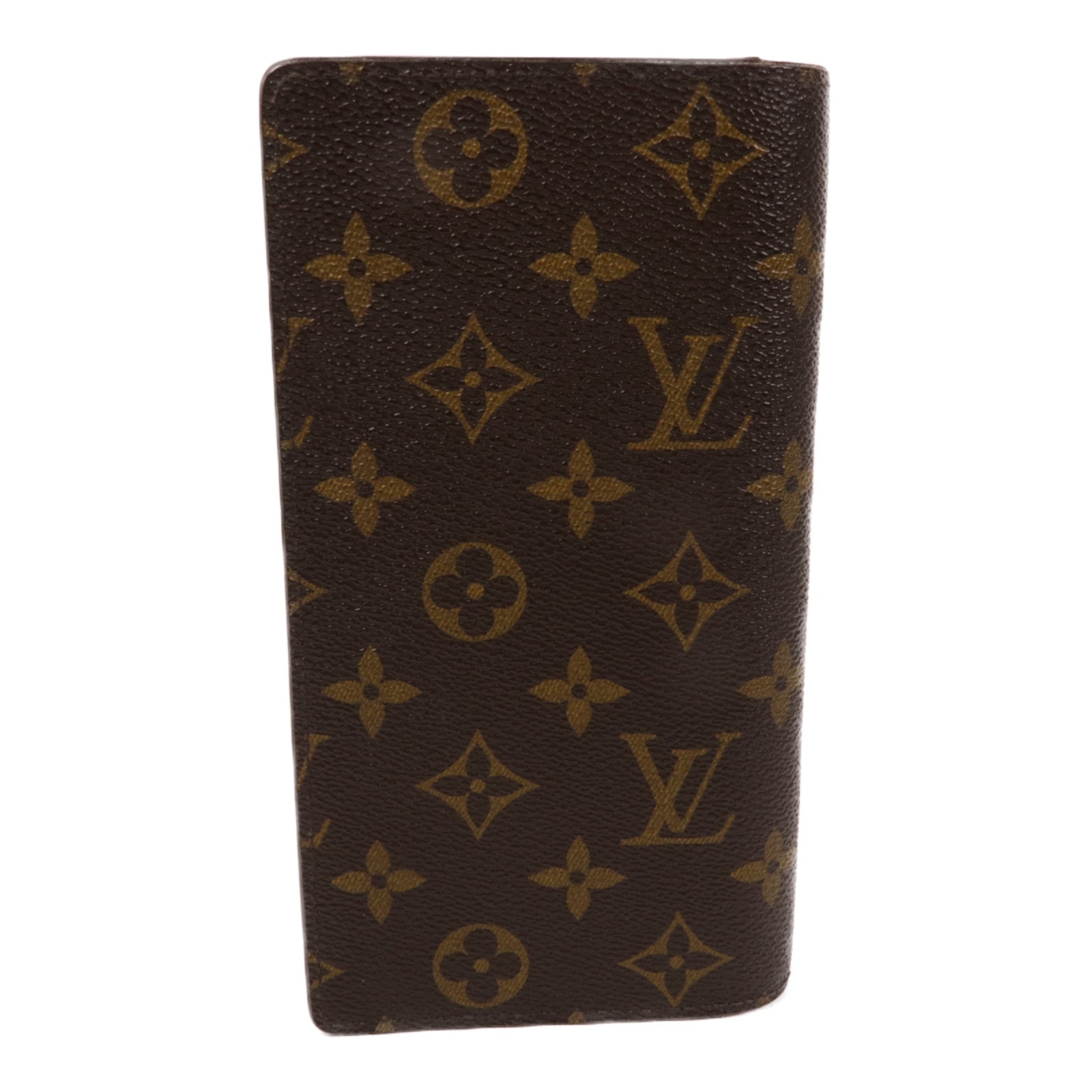 LOUIS VUITTON Monogram Brazza Wallet金扣長錢包