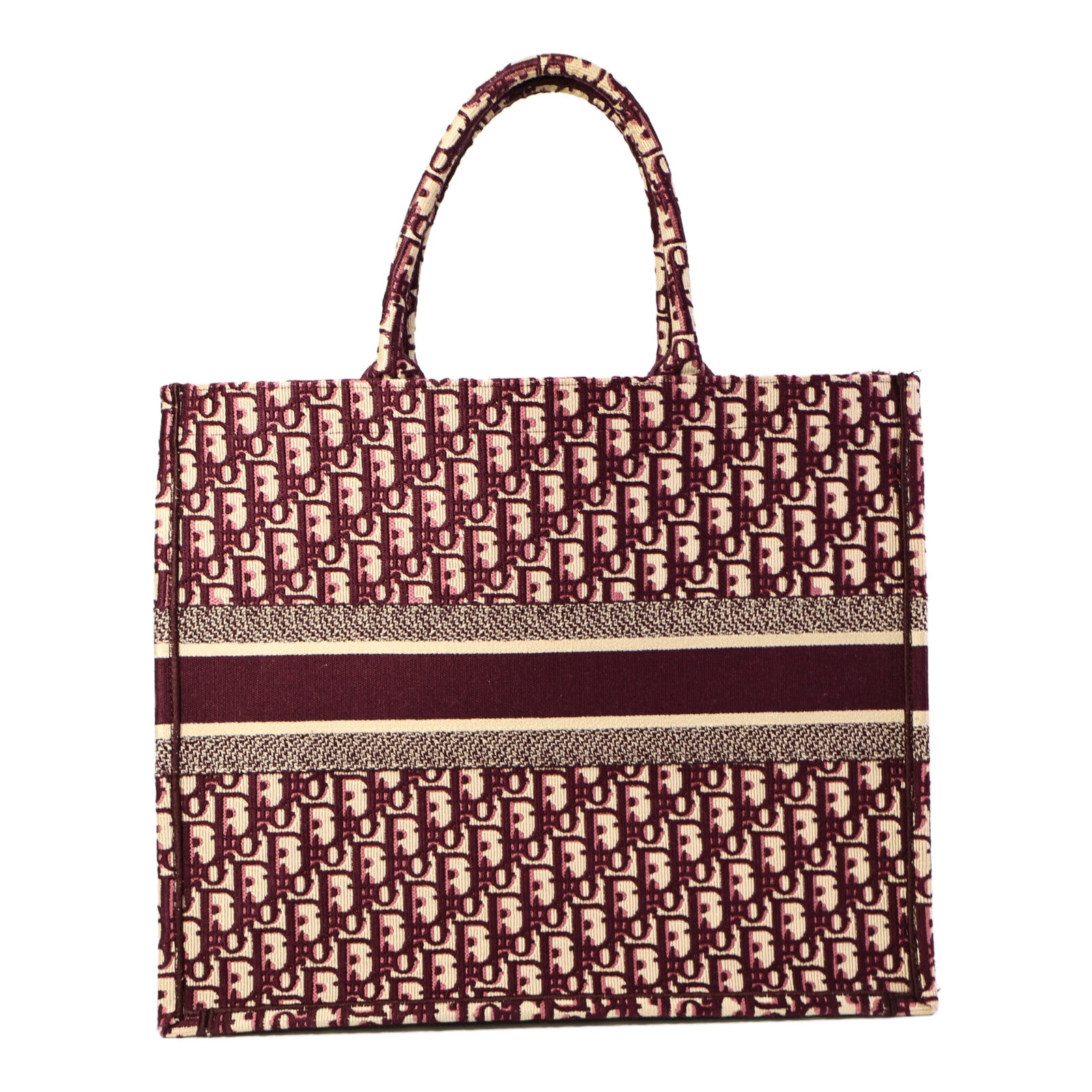 Dior 帆布Oblique Book Tote Large手挽袋