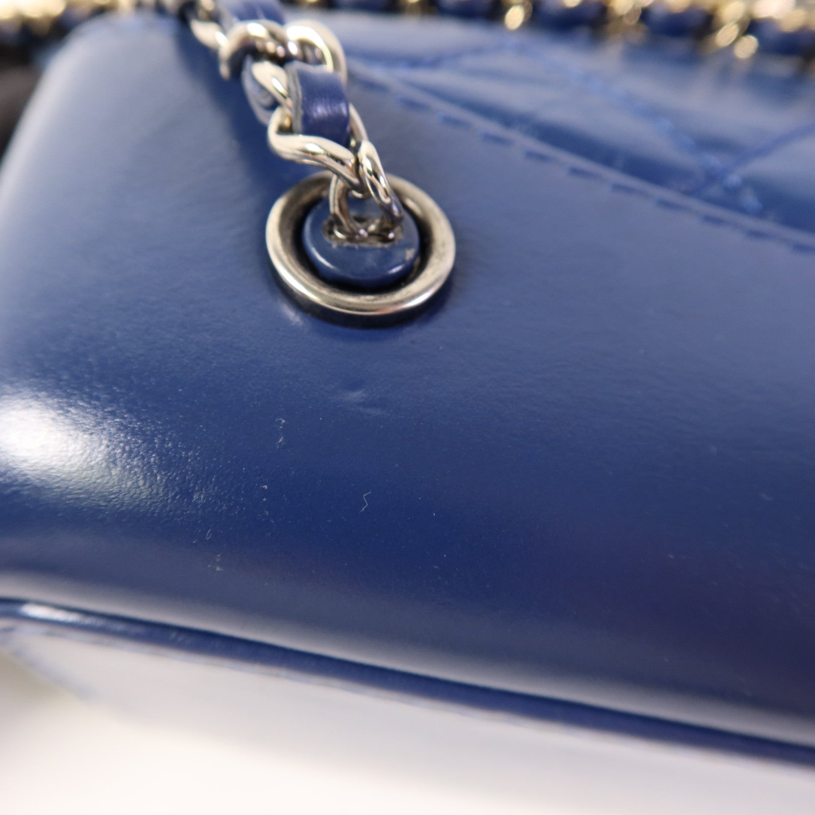 CHANEL 牛皮皮革Gabrielle Backpack銀扣背包