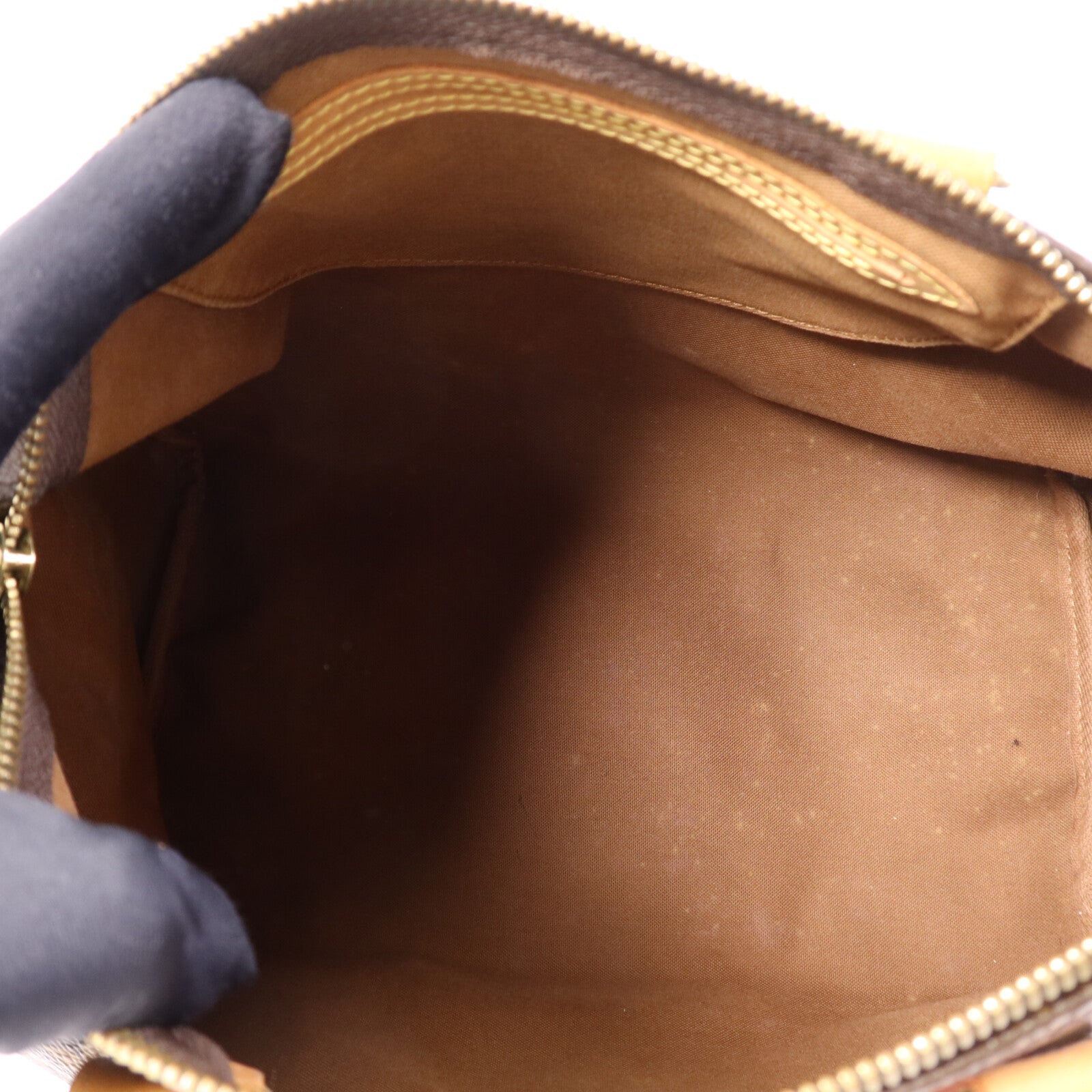 LOUIS VUITTON Monogram Speedy 25金扣手挽袋