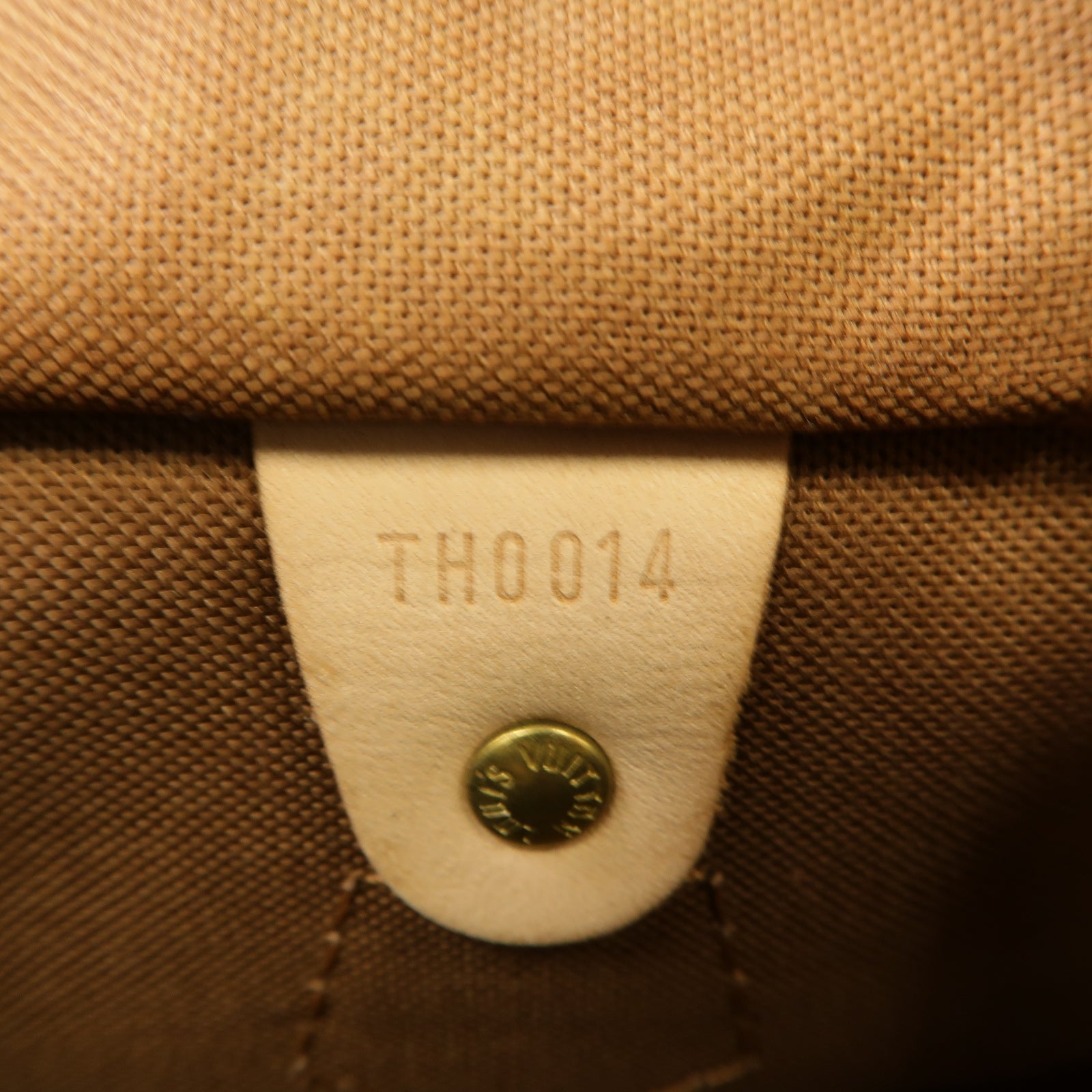 LOUIS VUITTON Monogram Speedy 30金扣手挽袋啡色