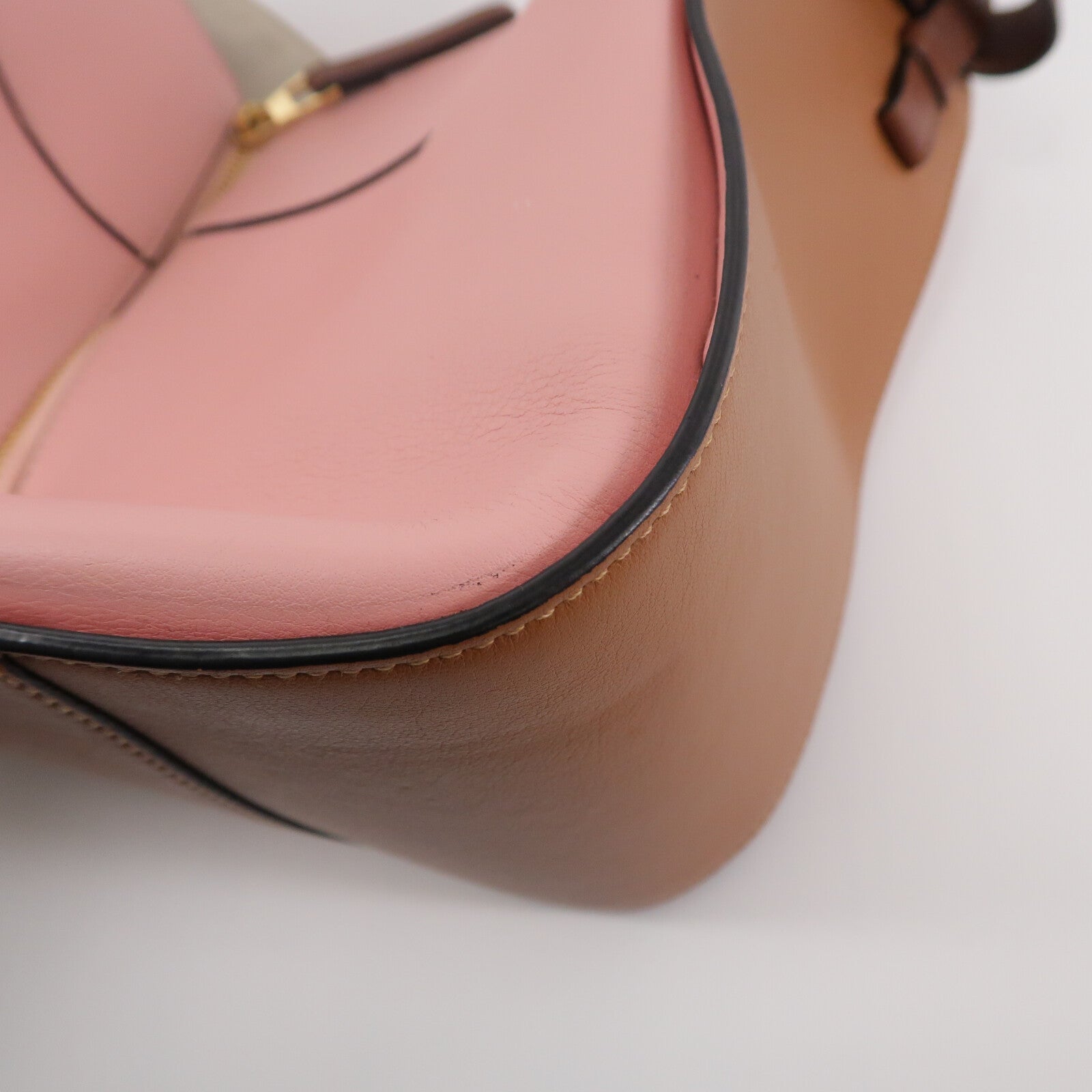 LOEWE 牛皮皮革Hammock Small手挽肩背兩用袋