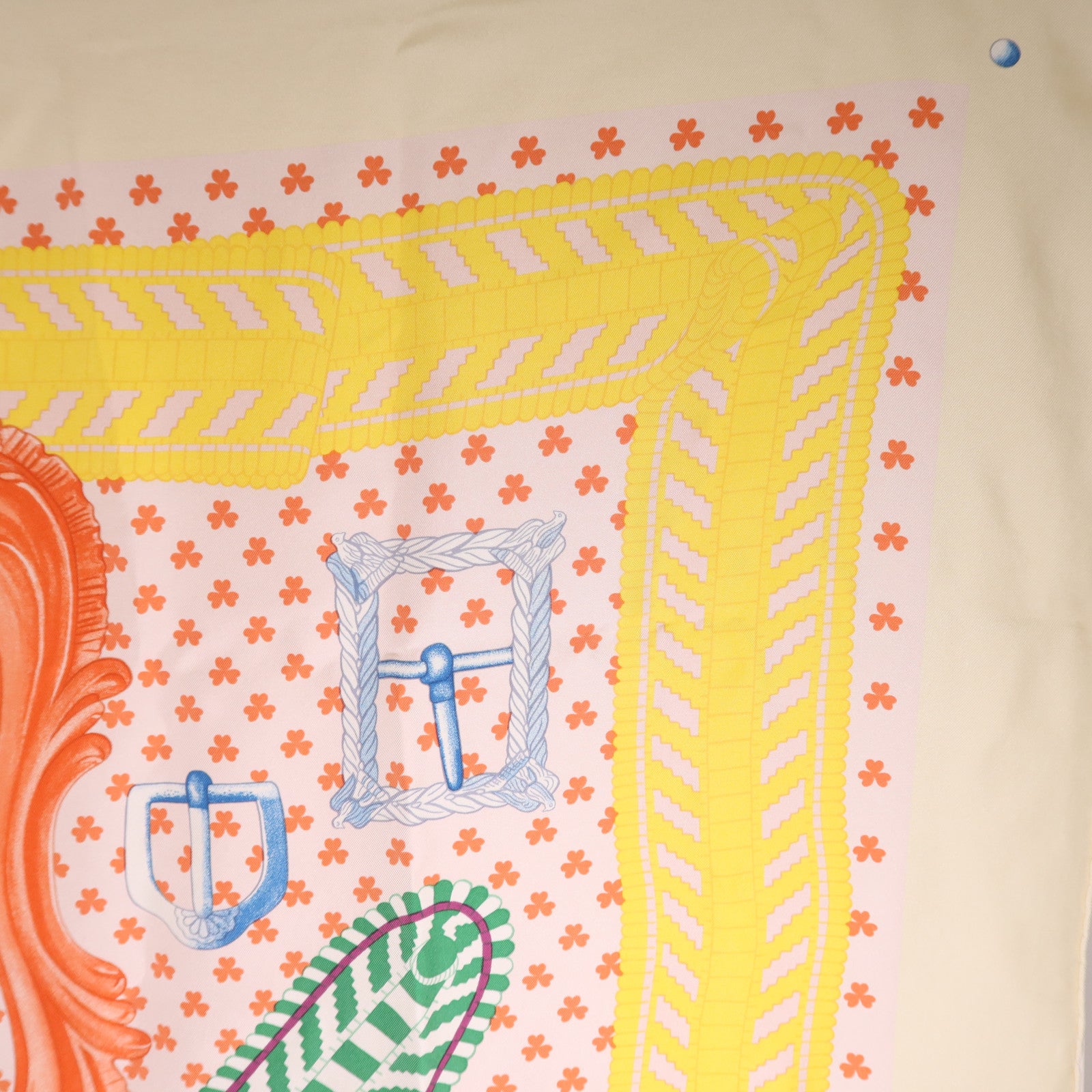 HERMES 絲質Scarf 90X90絲巾