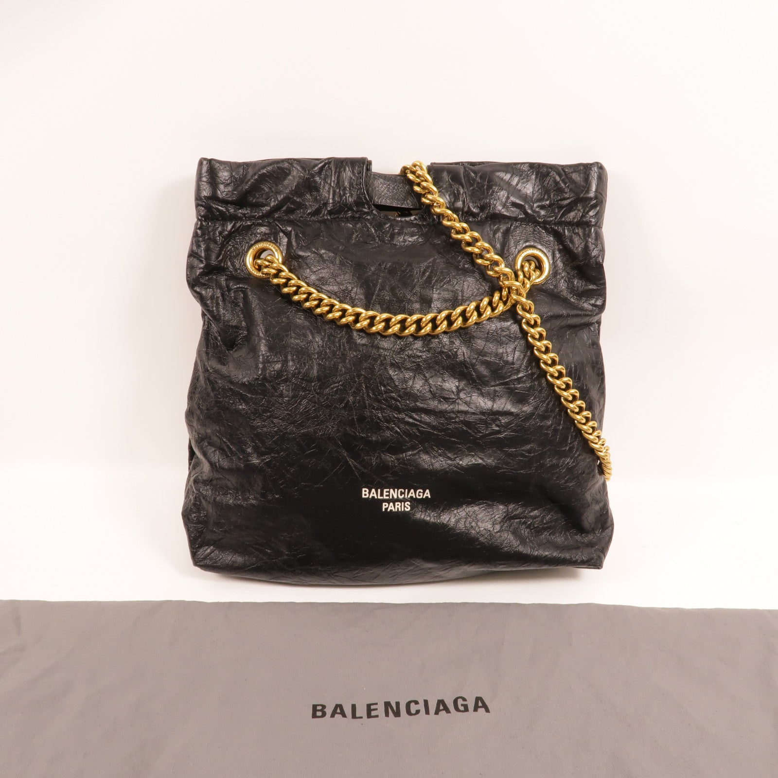 BALENCIAGA 牛皮皮革Crush Small肩背袋