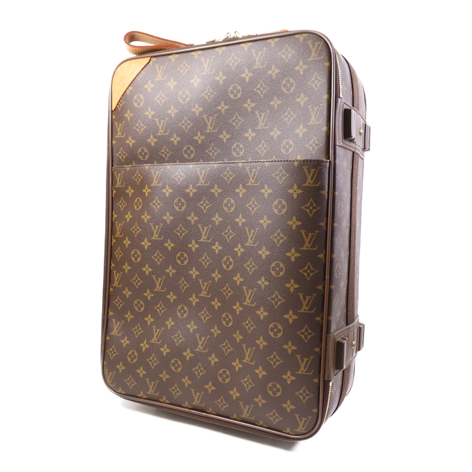 LOUIS VUITTON Monogram Pegase 60 Suitcase金扣行李箱