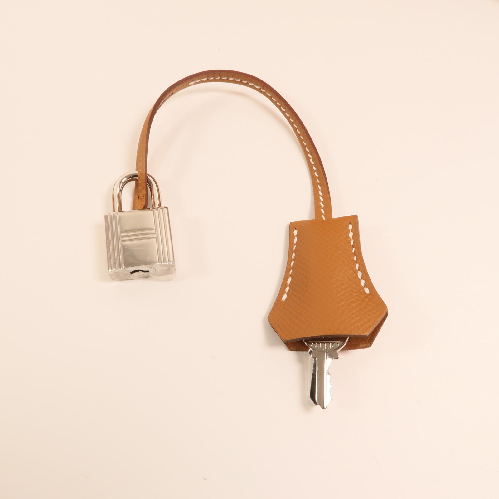 HERMES Epsom皮革Kelly 25銀扣手挽肩背兩用袋
