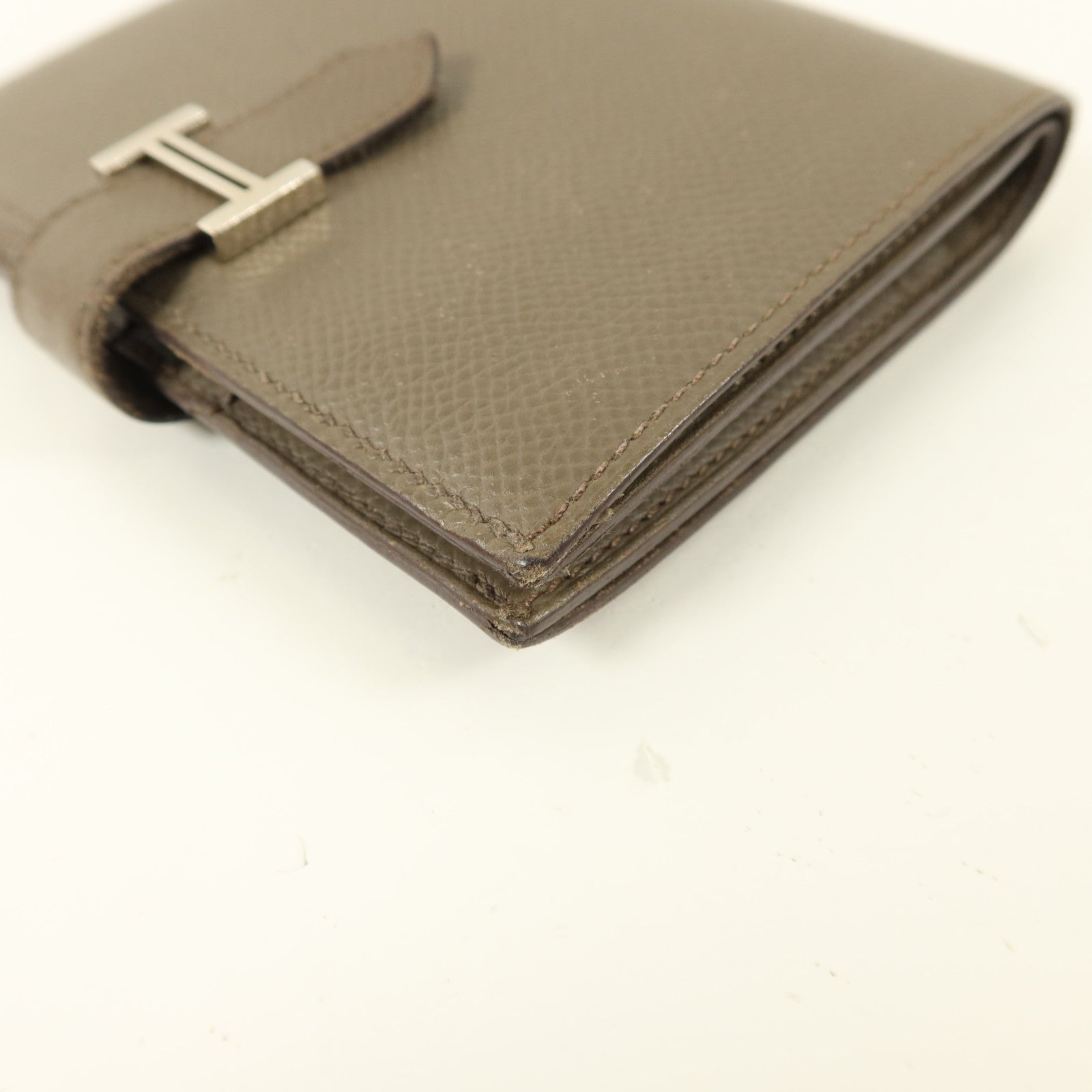 HERMES Epsom皮革Bearn Wallet錢包Etoupe